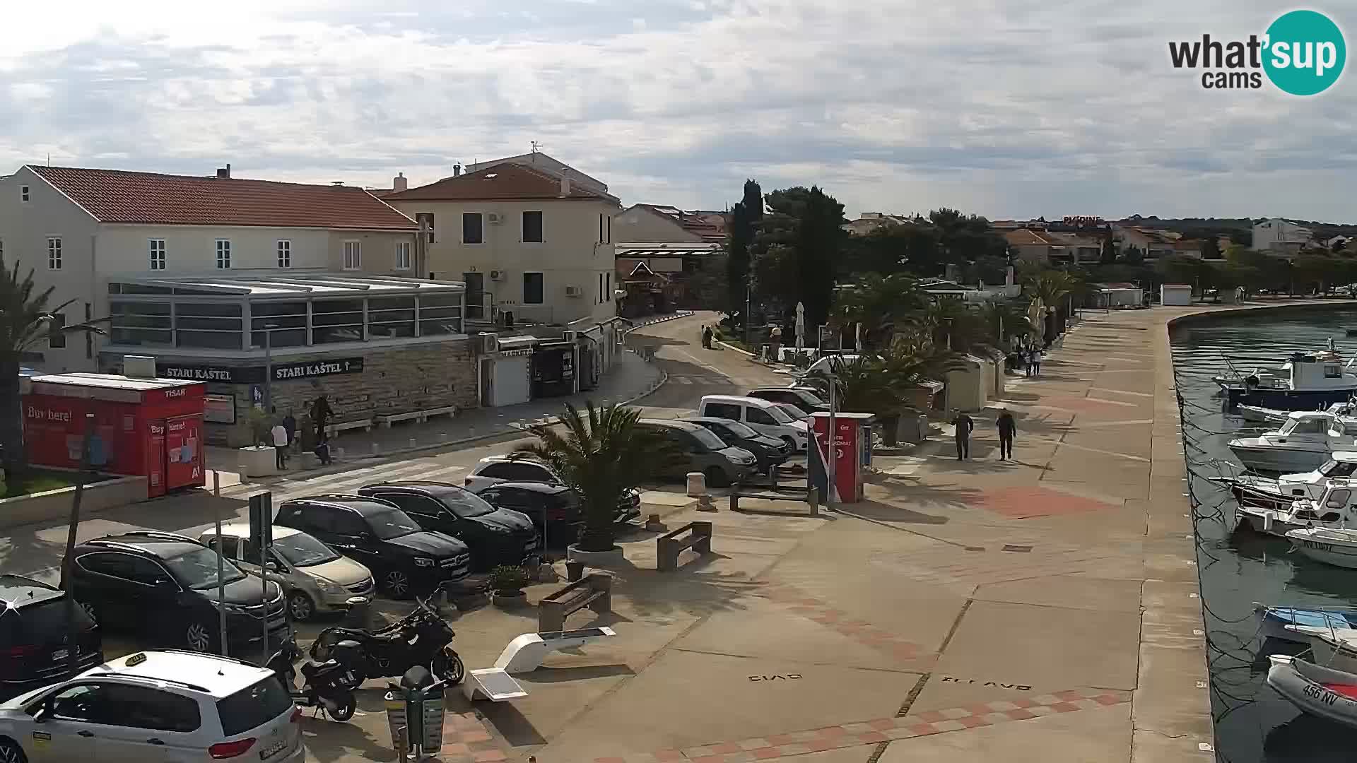 Livecam Promenade a Novalja