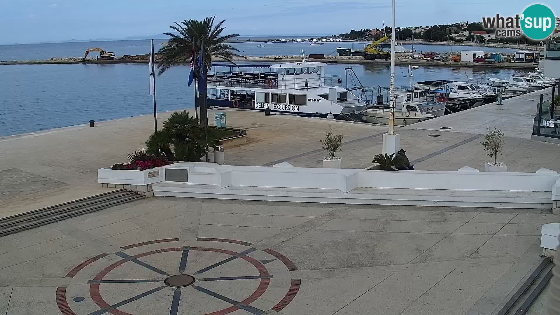 Novalja Livecam promenade