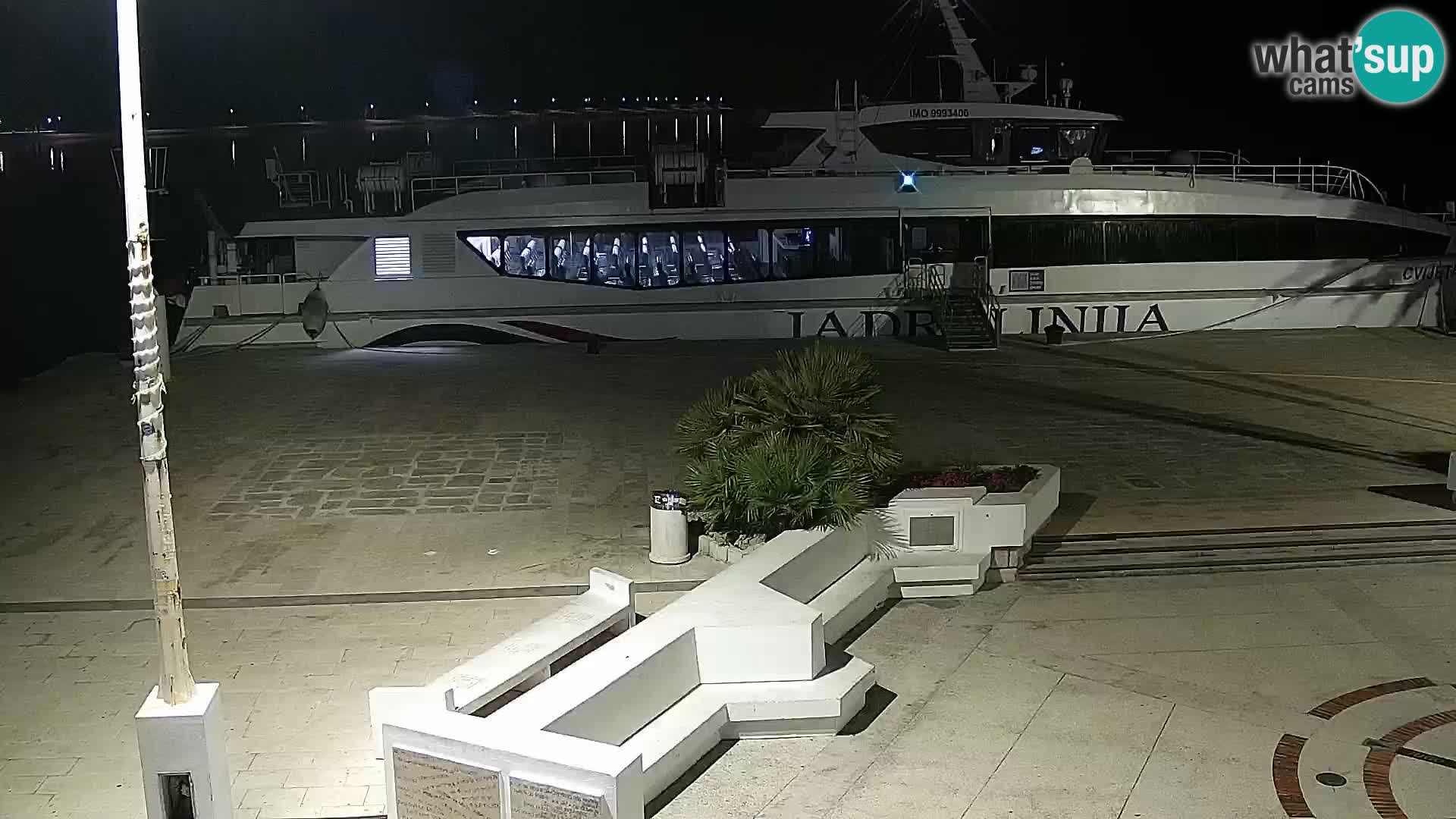 Livecam Promenade a Novalja