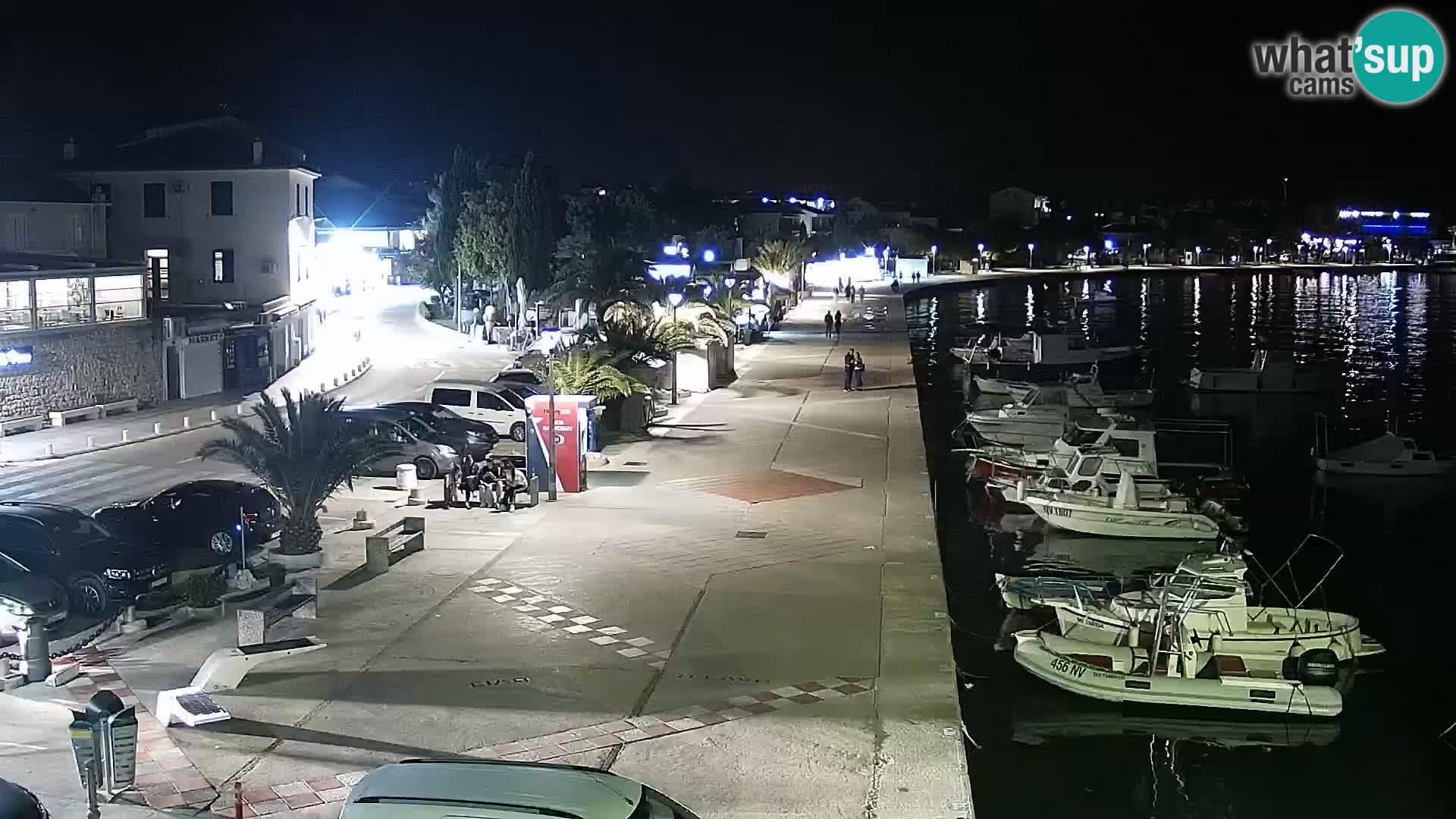 Novalja Livecam promenade