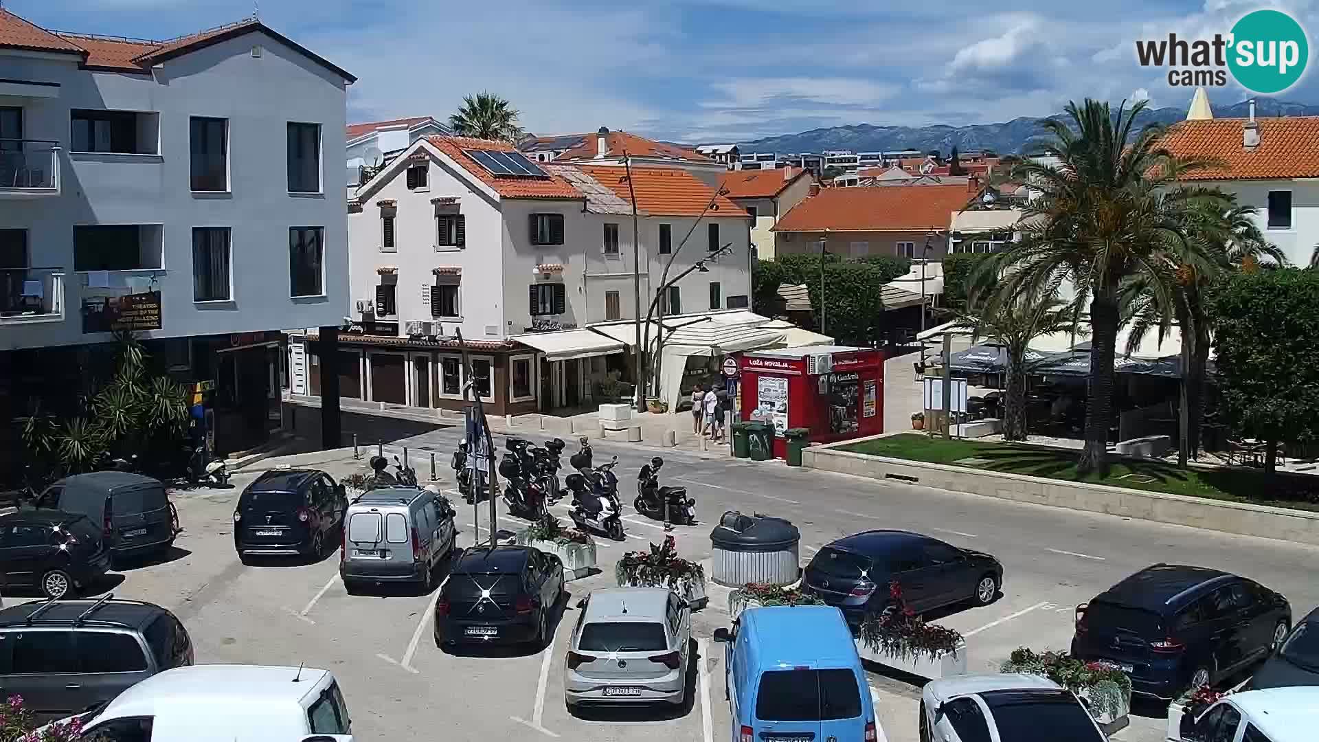 Livecam Promenade a Novalja