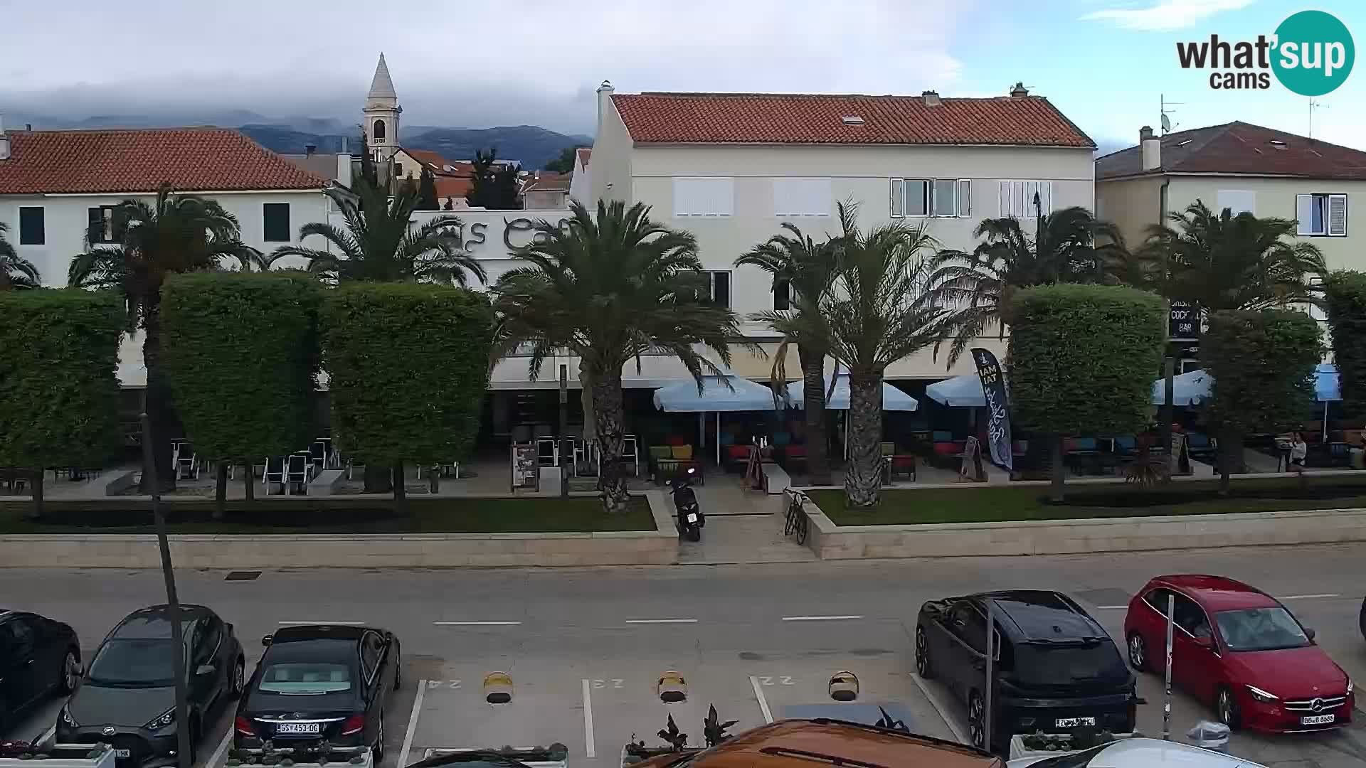 Novalja Livecam promenade