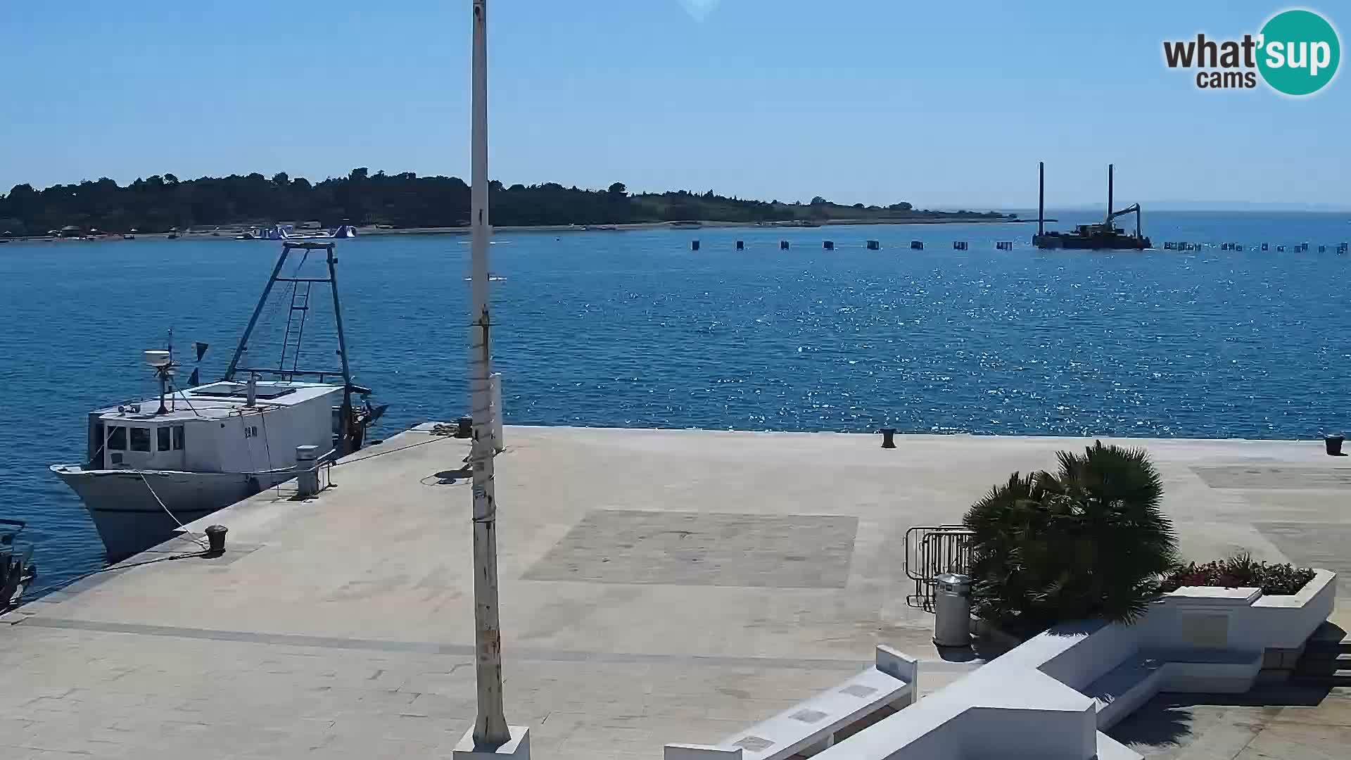 Novalja Livecam promenade