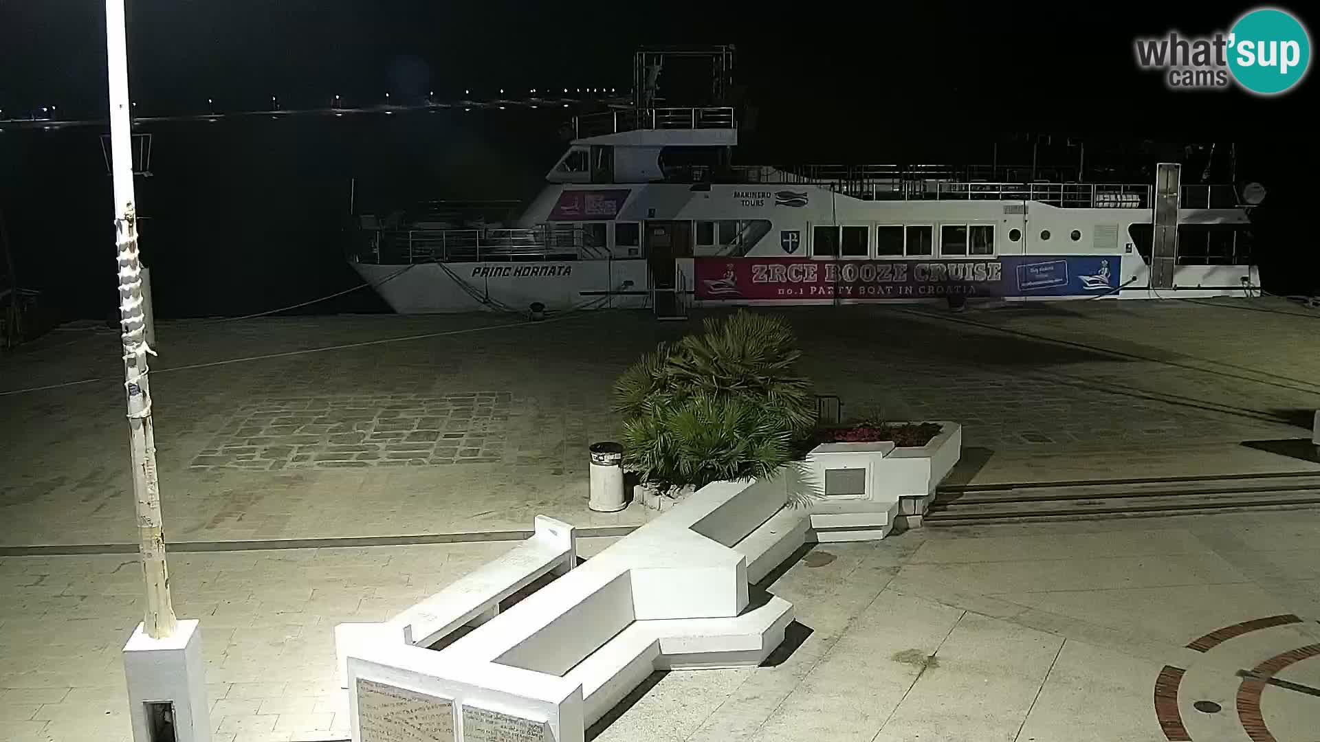 Livecam Promenade a Novalja