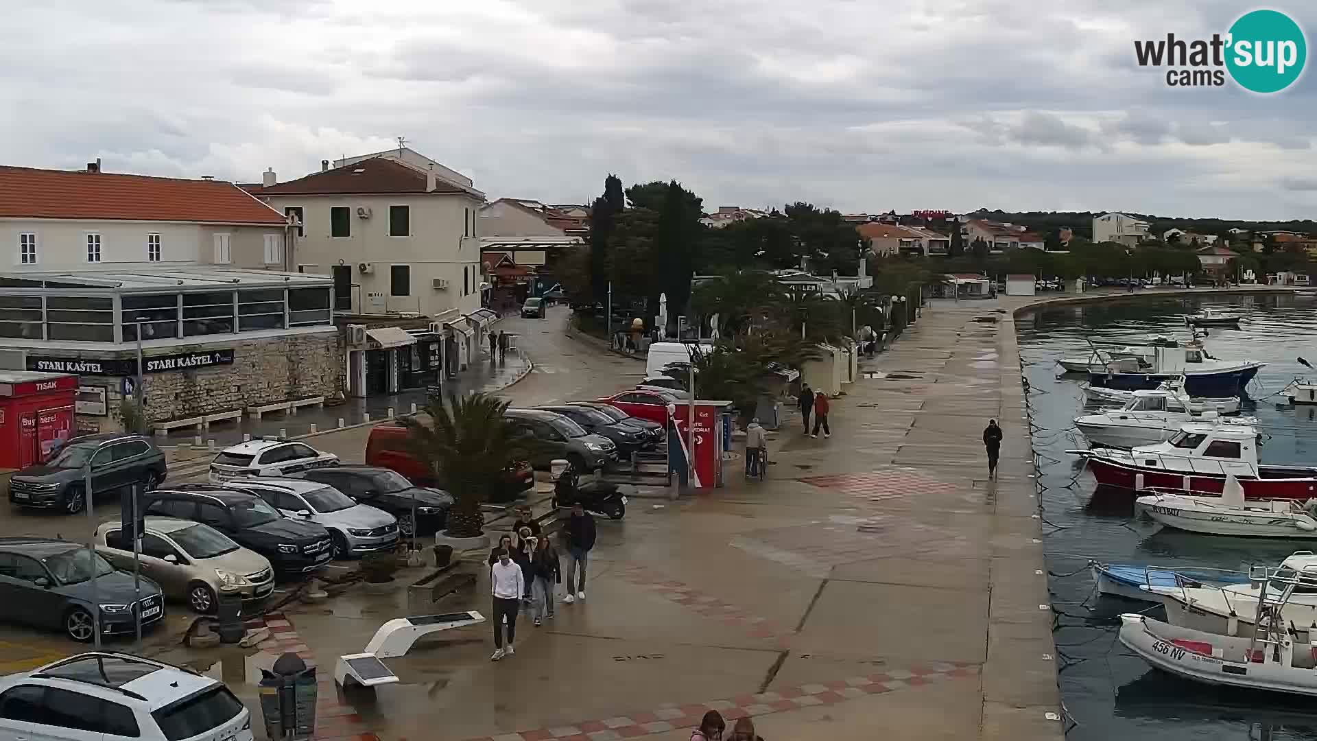 Novalja Livecam promenade