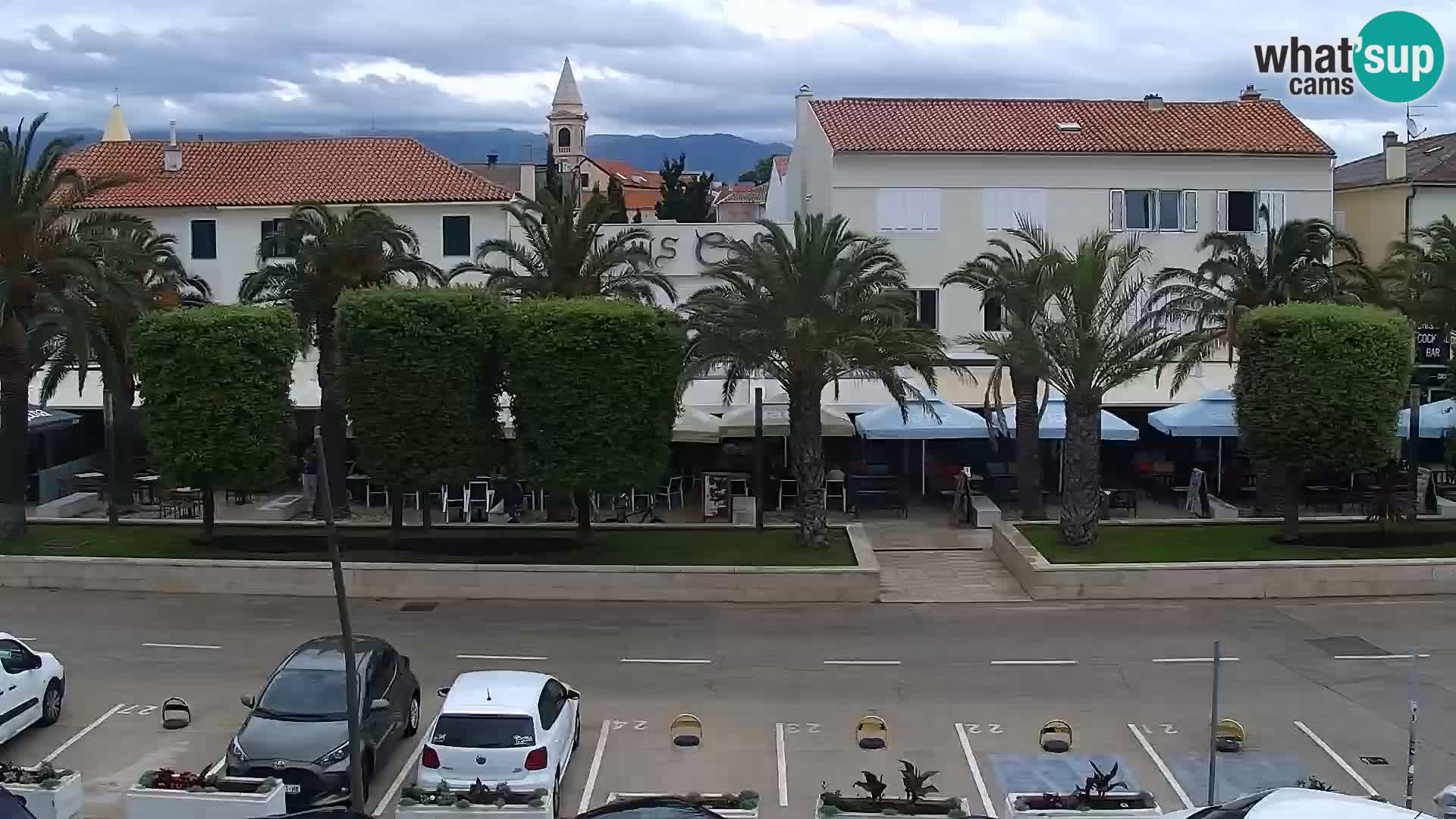 Livecam Promenade a Novalja