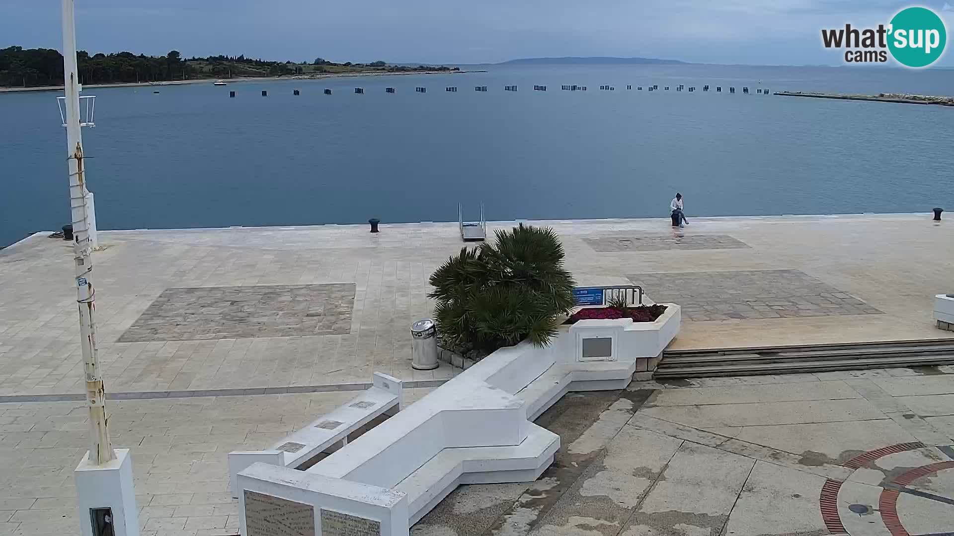 Novalja Livecam promenade