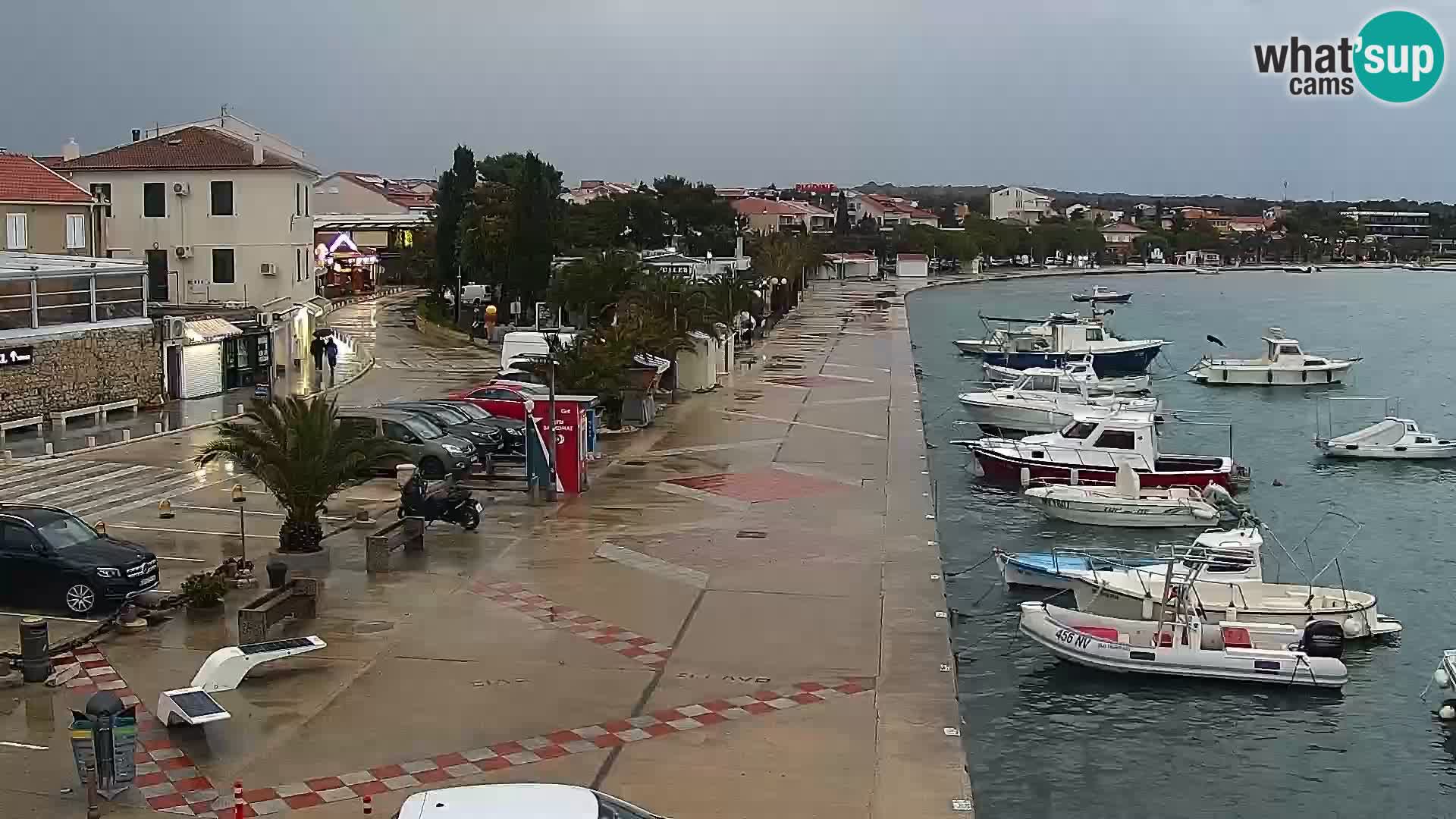 Livecam Promenade a Novalja