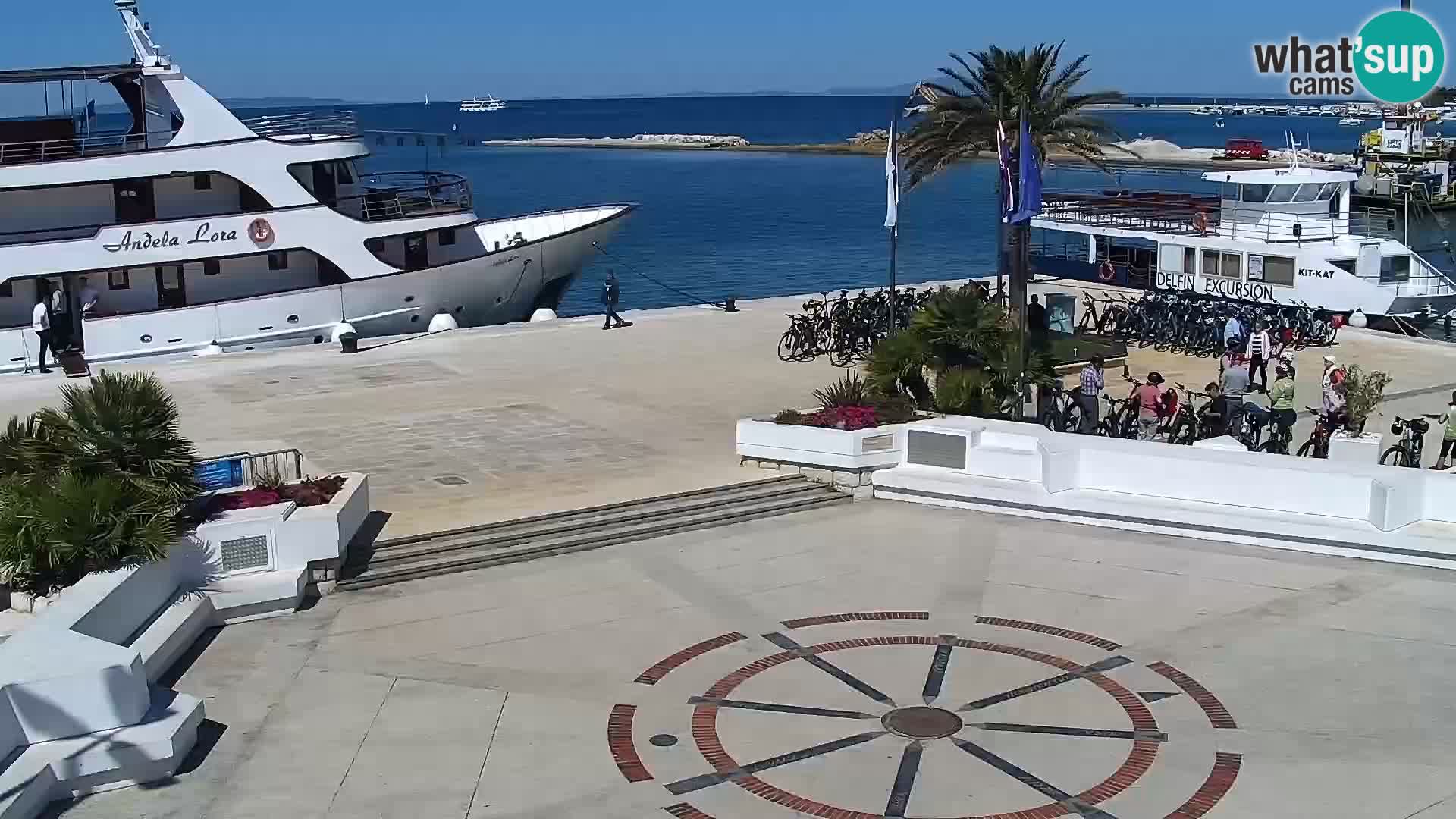 Livecam Promenade a Novalja