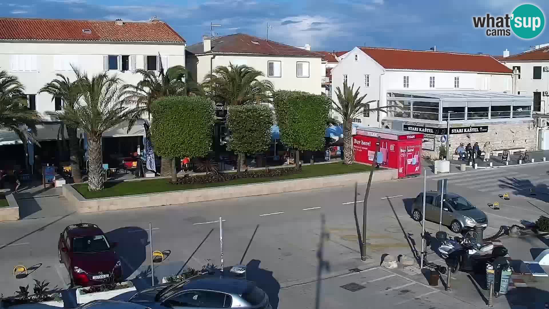 Novalja Livecam promenade