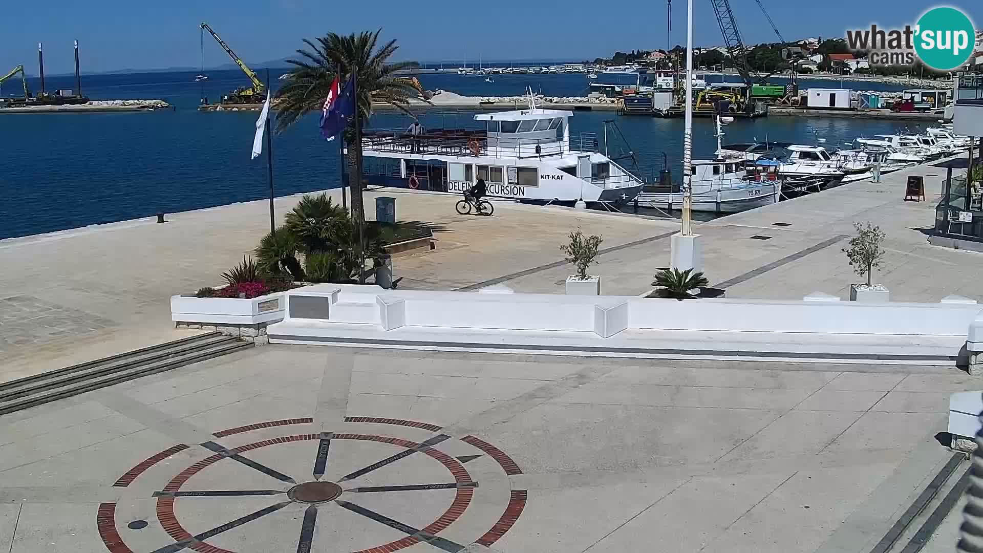 Novalja Livecam promenade