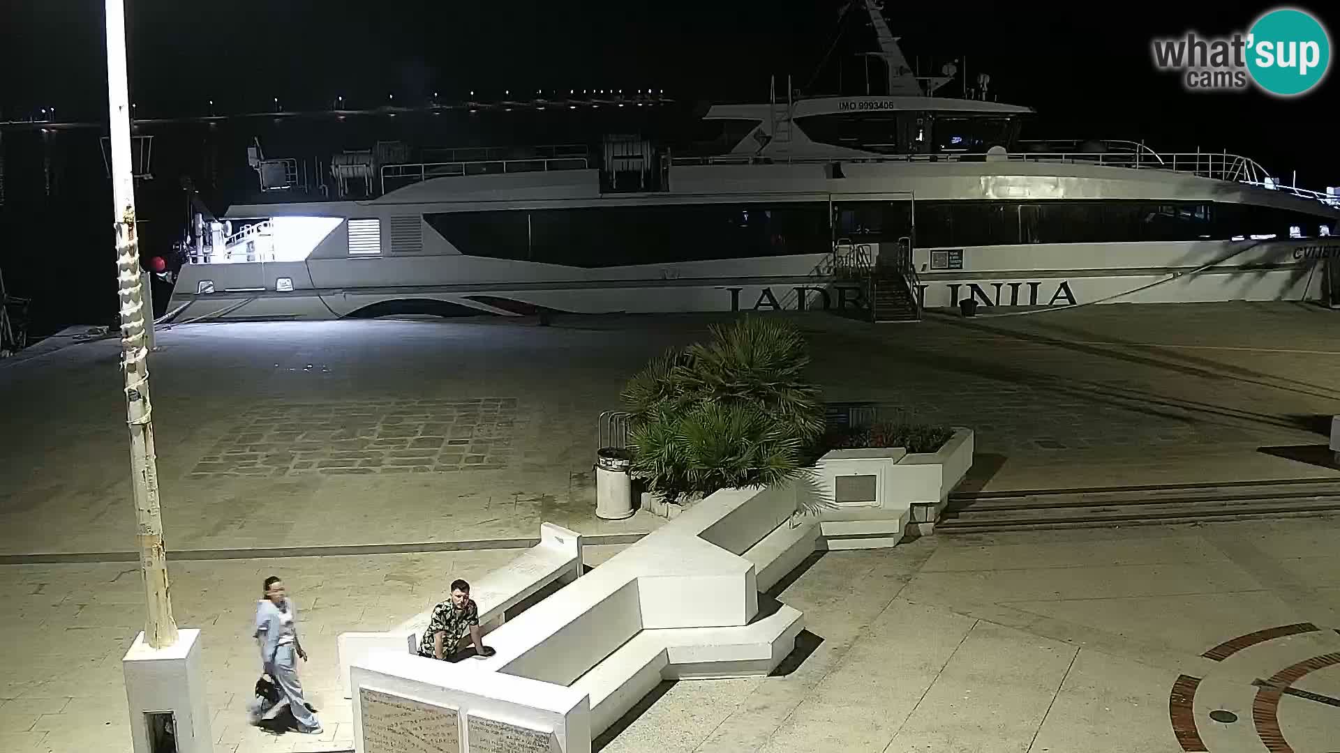 Novalja Livecam promenade