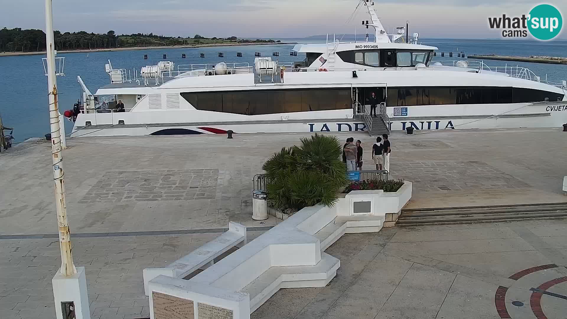 Novalja Livecam promenade