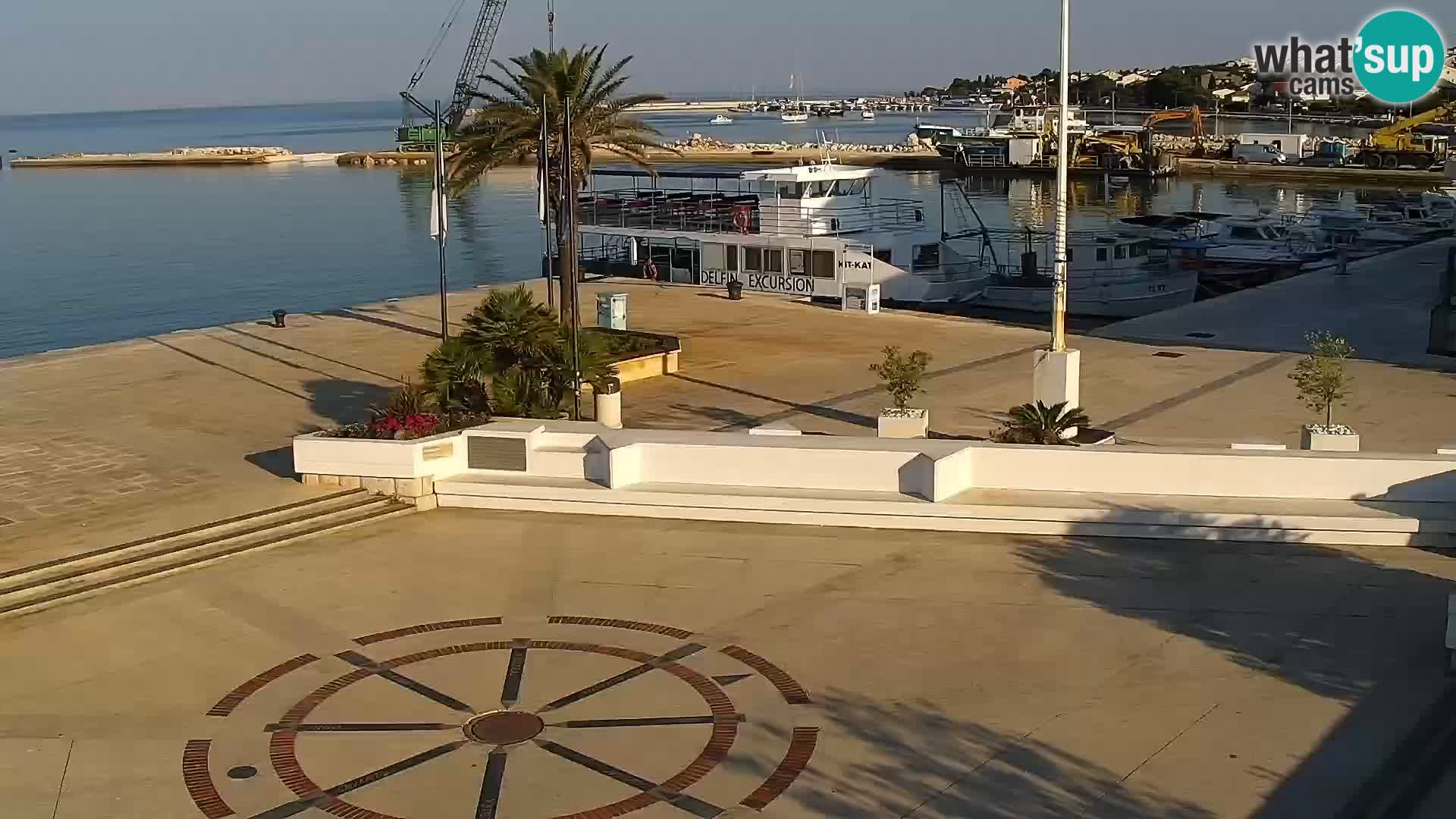 Novalja Livecam promenade