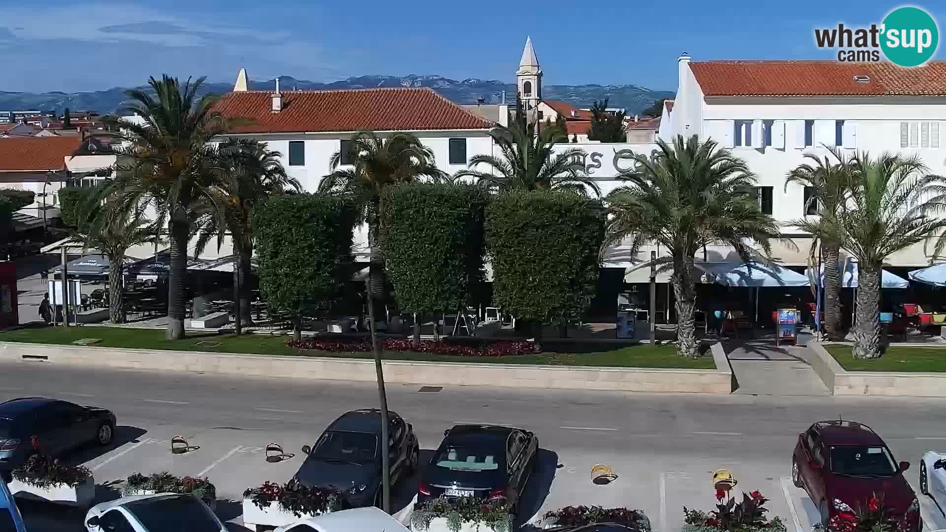Livecam Promenade a Novalja
