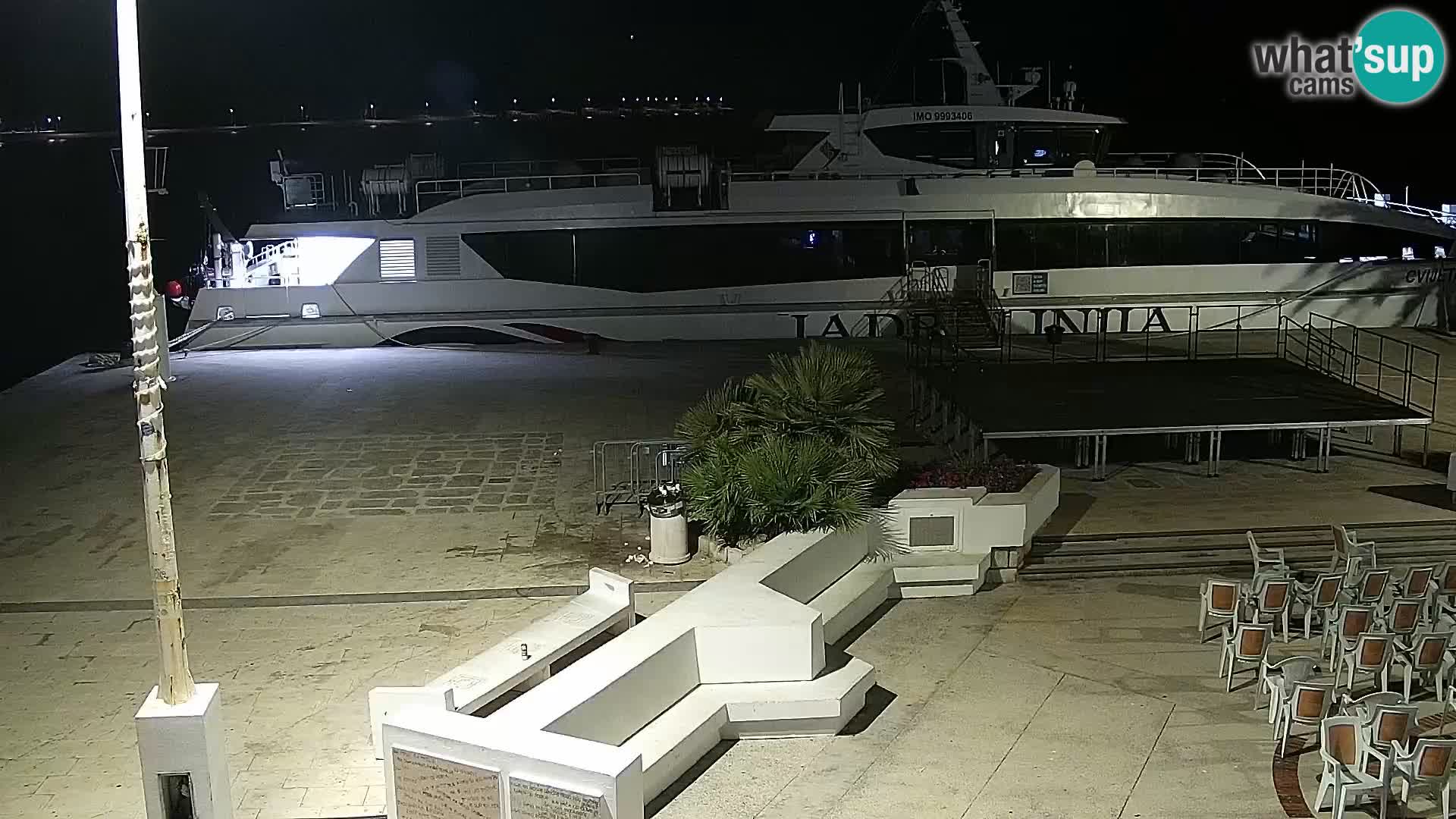 Livecam Promenade a Novalja