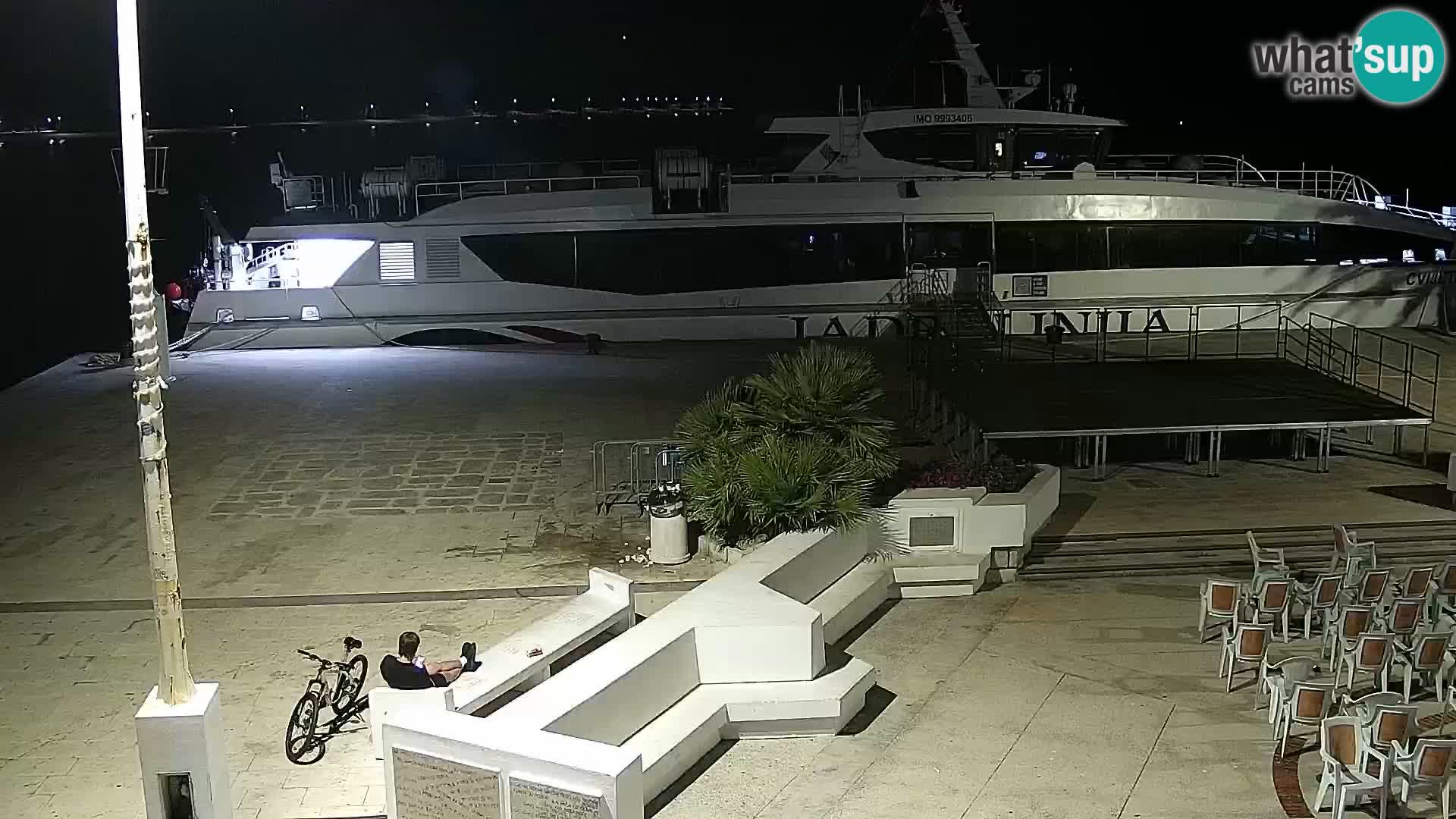 Livecam Promenade a Novalja
