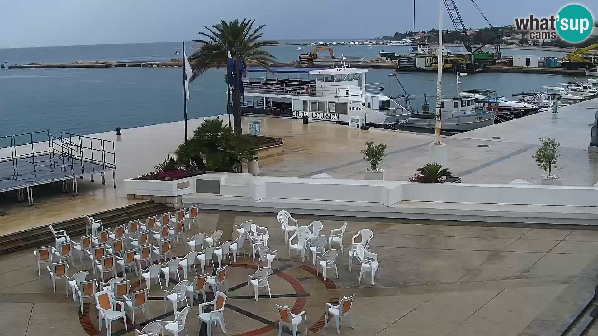 Novalja Livecam promenade