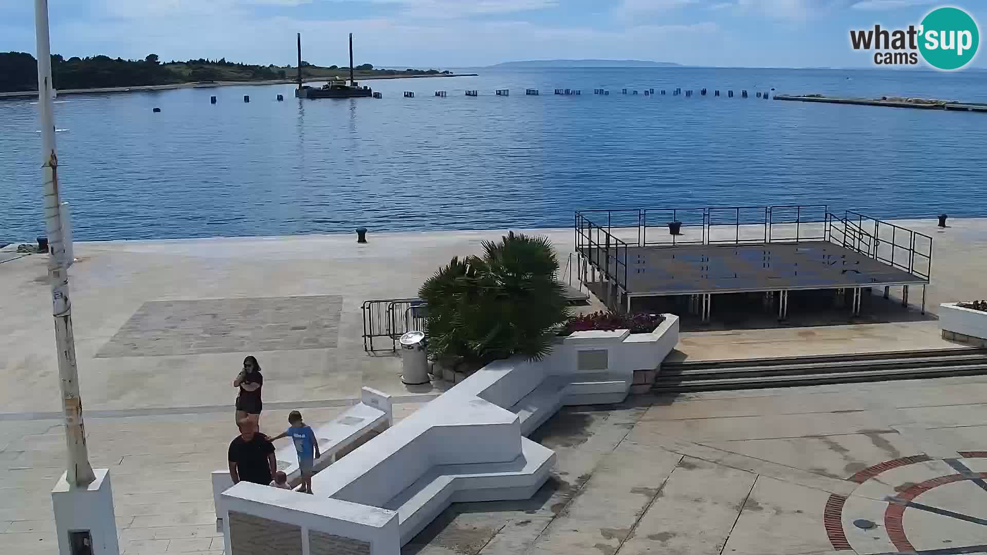 Novalja Livecam promenade