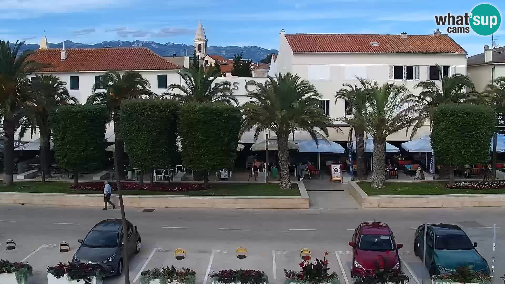 Novalja Livecam promenade