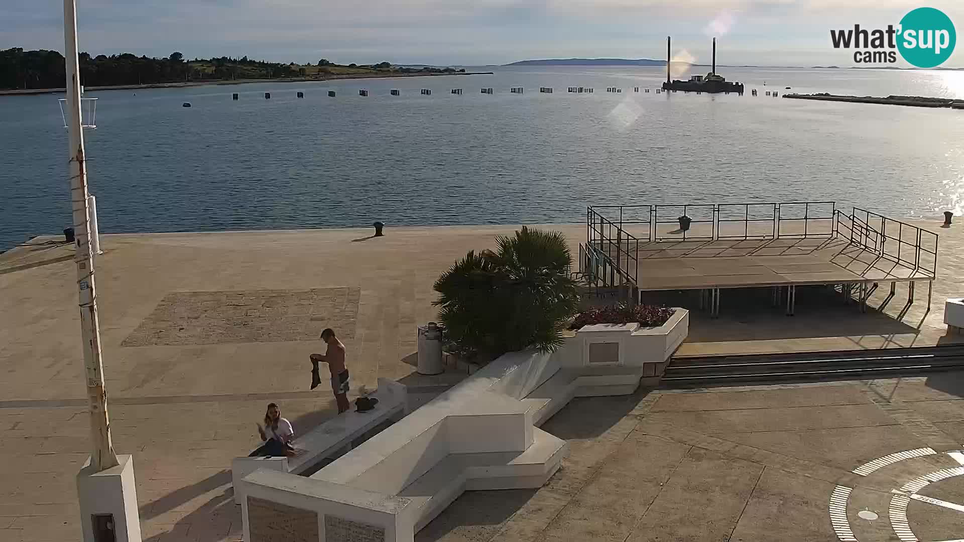 Novalja Livecam promenade