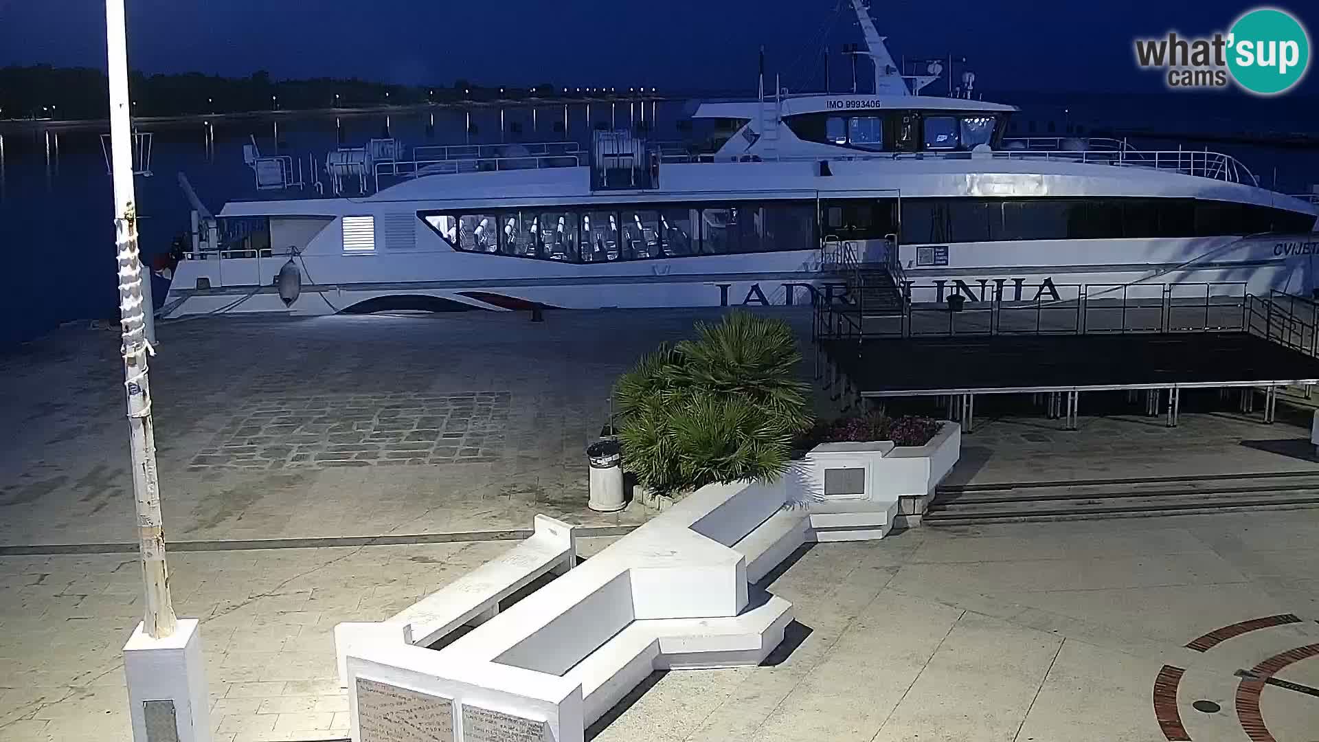 Novalja Livecam promenade