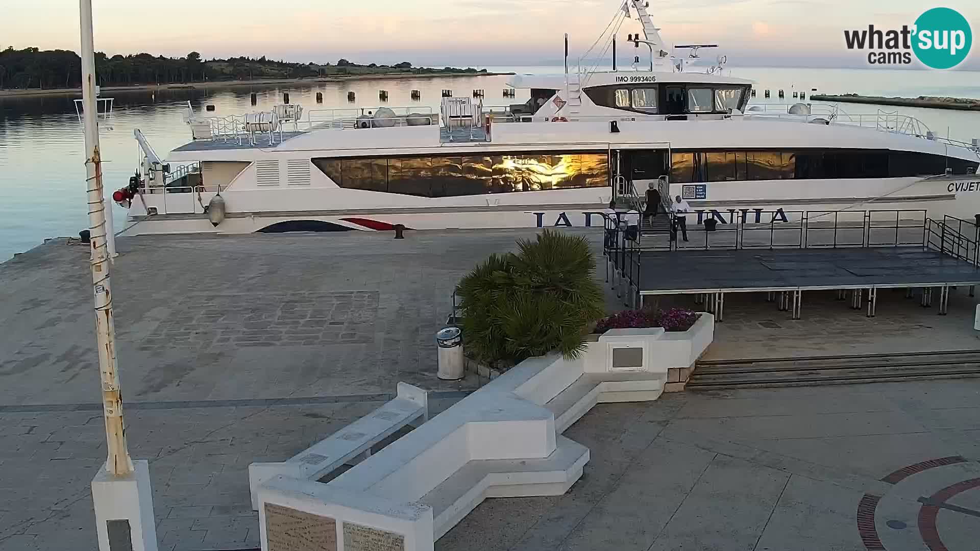 Novalja Livecam promenade