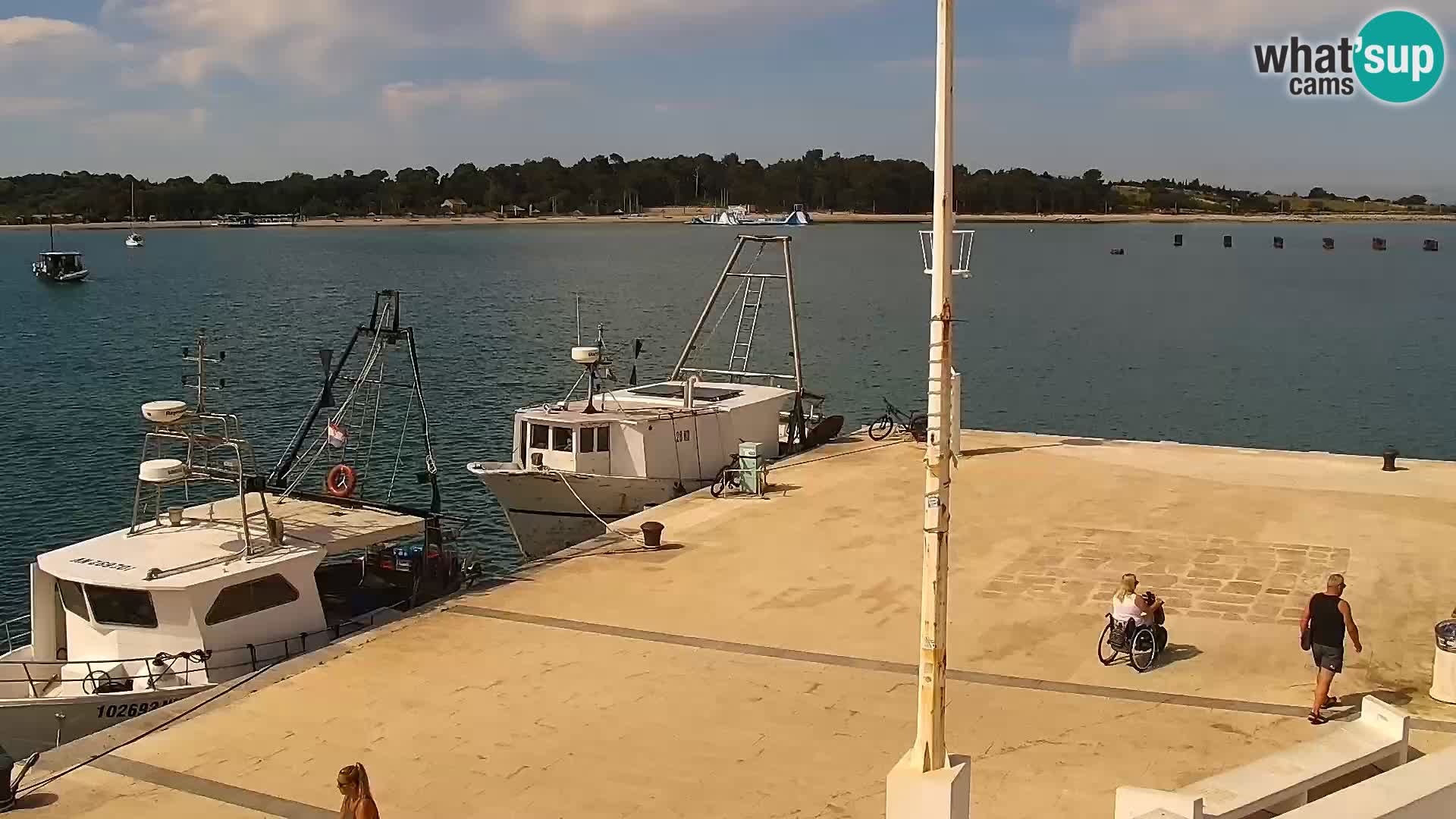 Novalja Livecam promenade