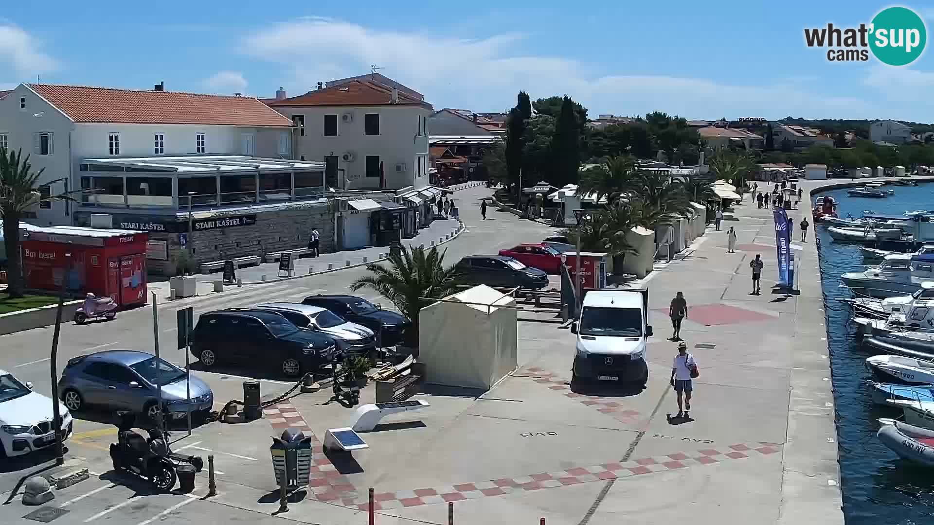Novalja Livecam promenade