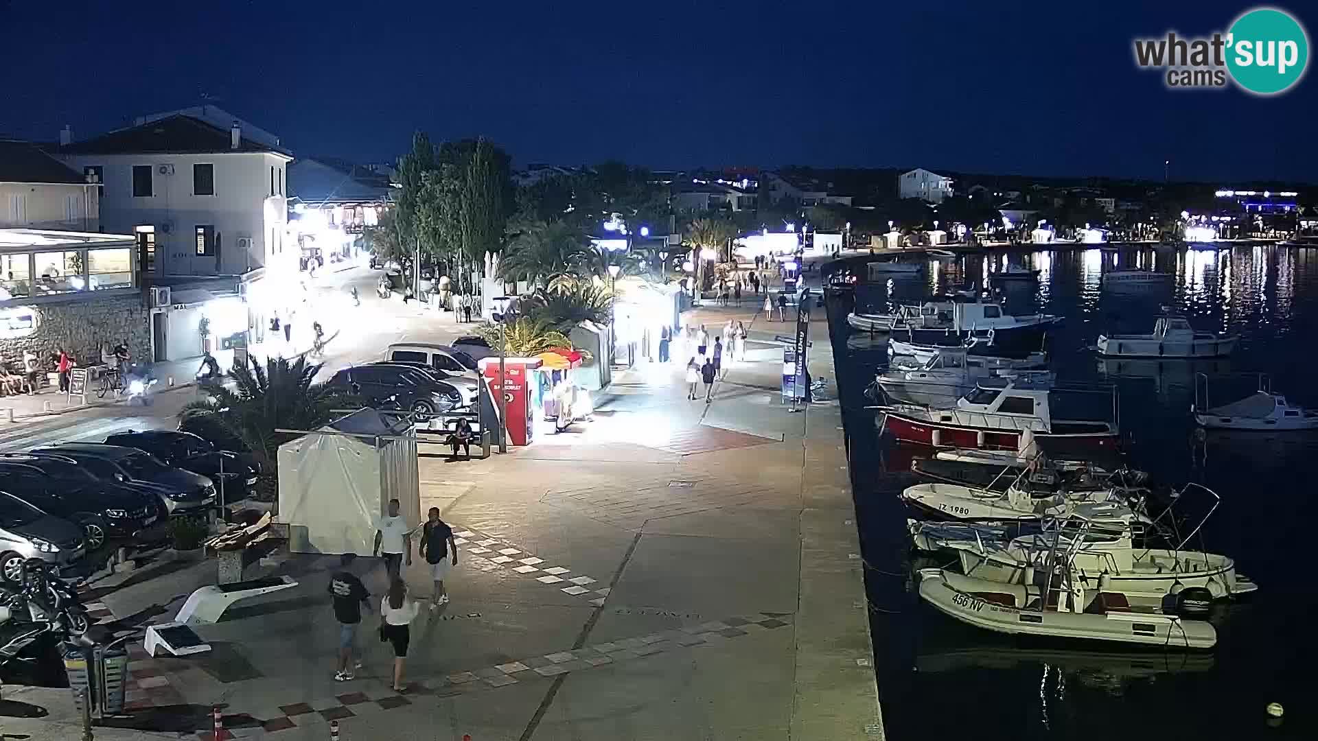 Livecam Promenade a Novalja
