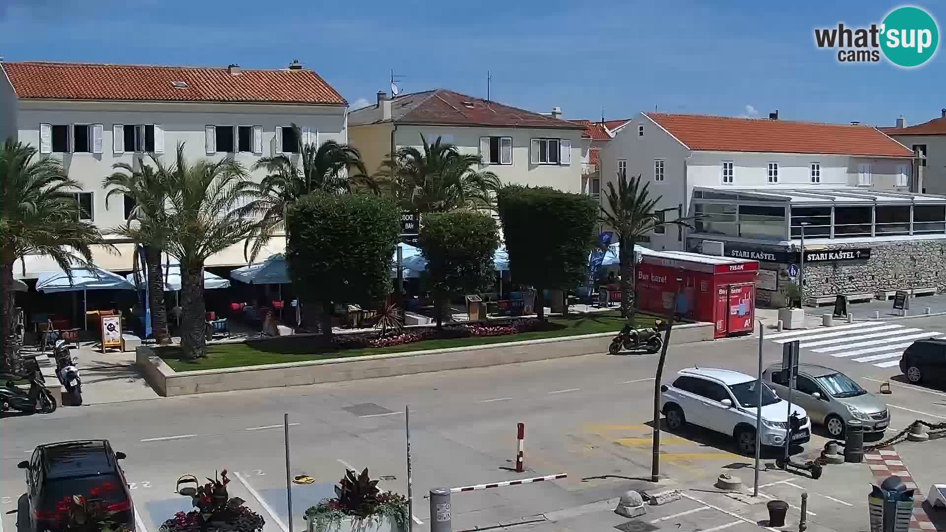Novalja Livecam promenade