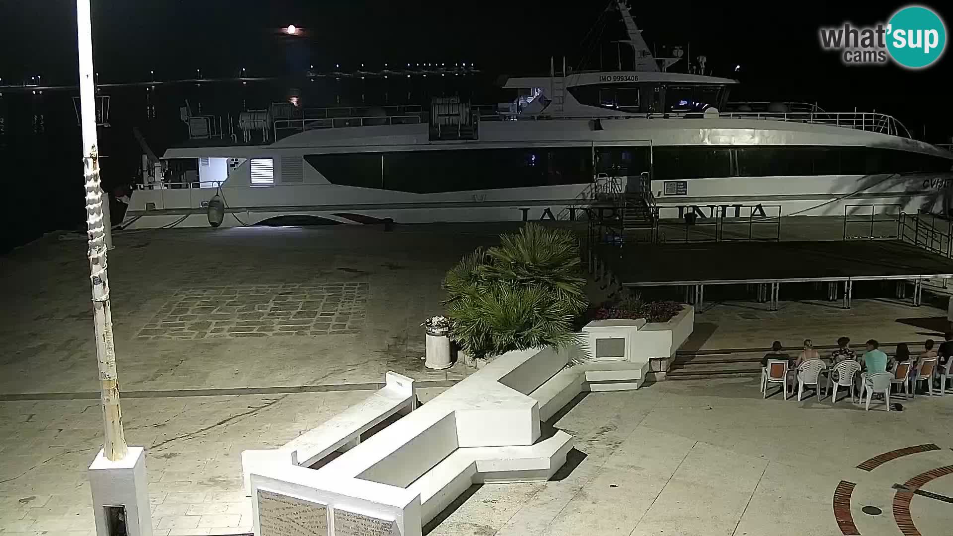 Livecam Promenade a Novalja