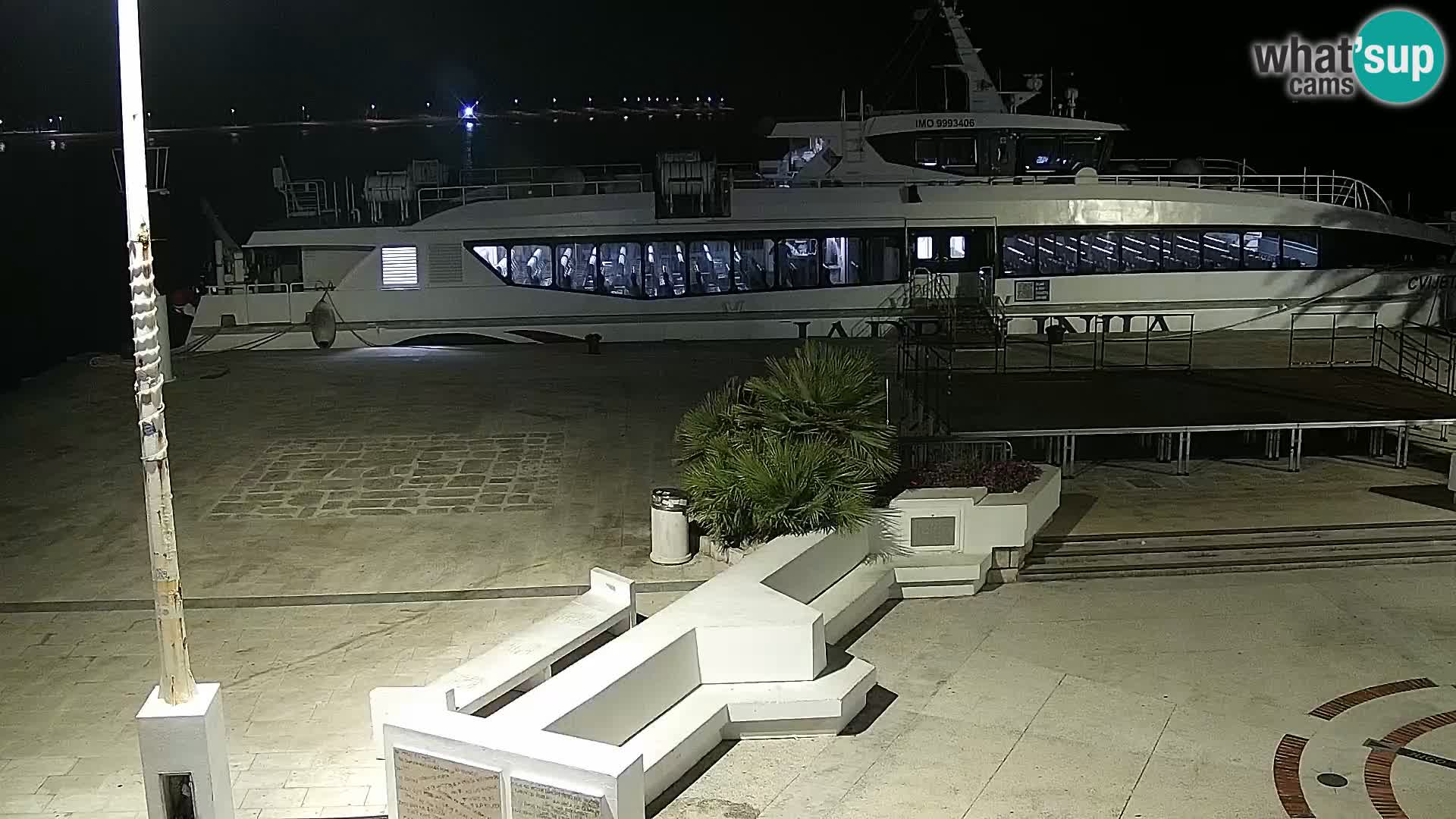 Novalja Livecam promenade
