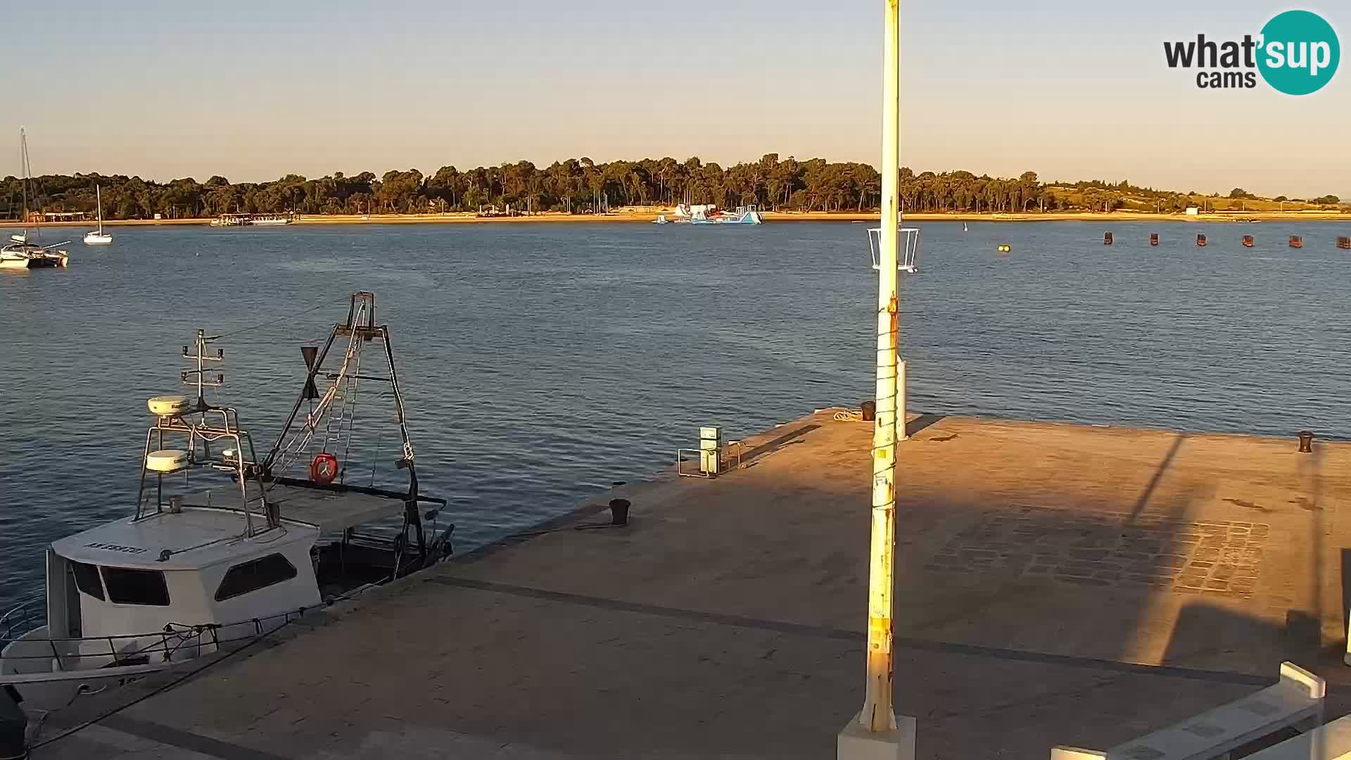 Novalja Livecam promenade