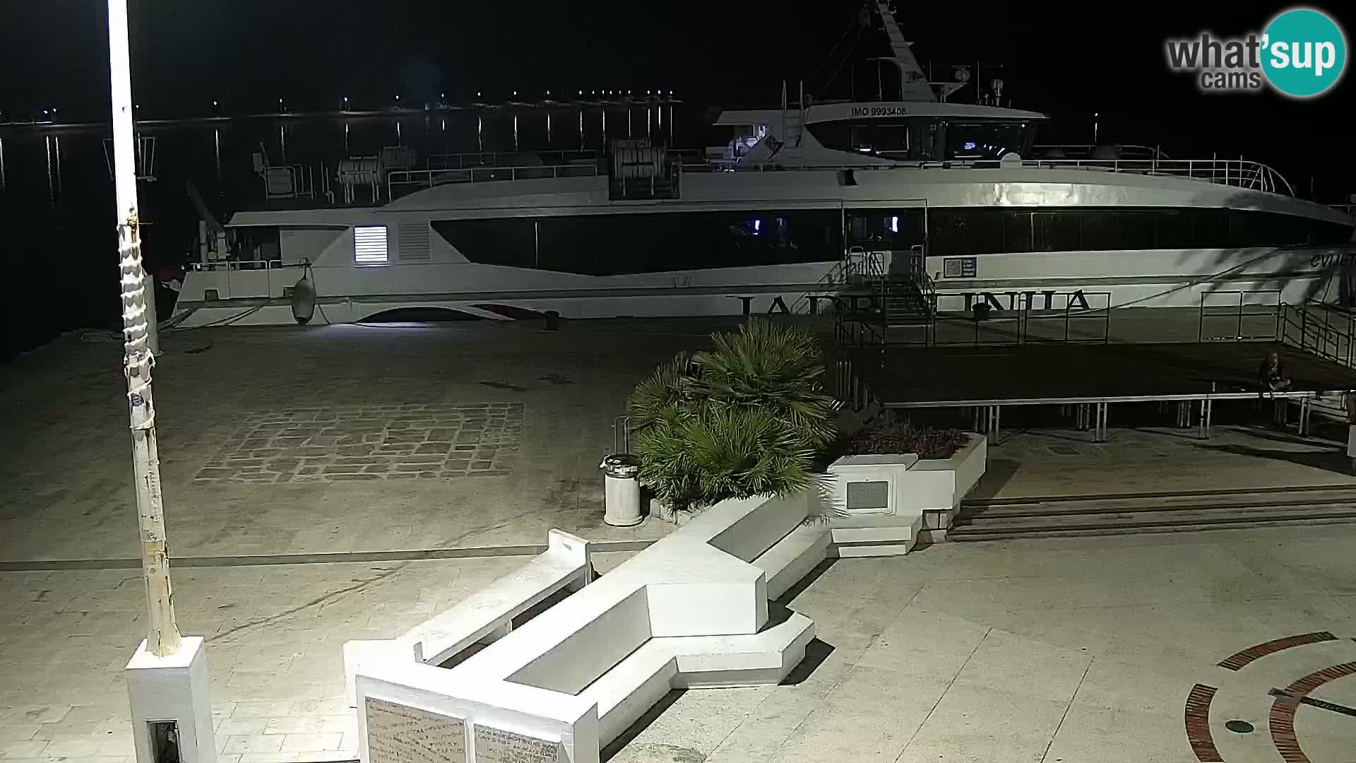 Novalja Livecam promenade