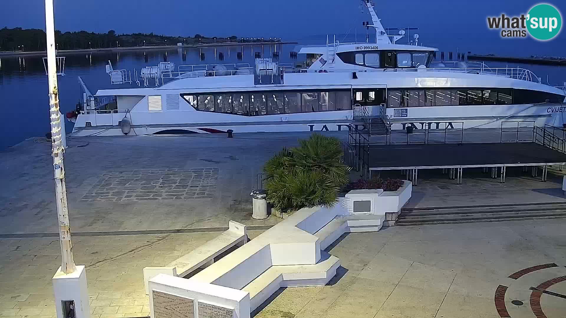 Novalja Livecam promenade