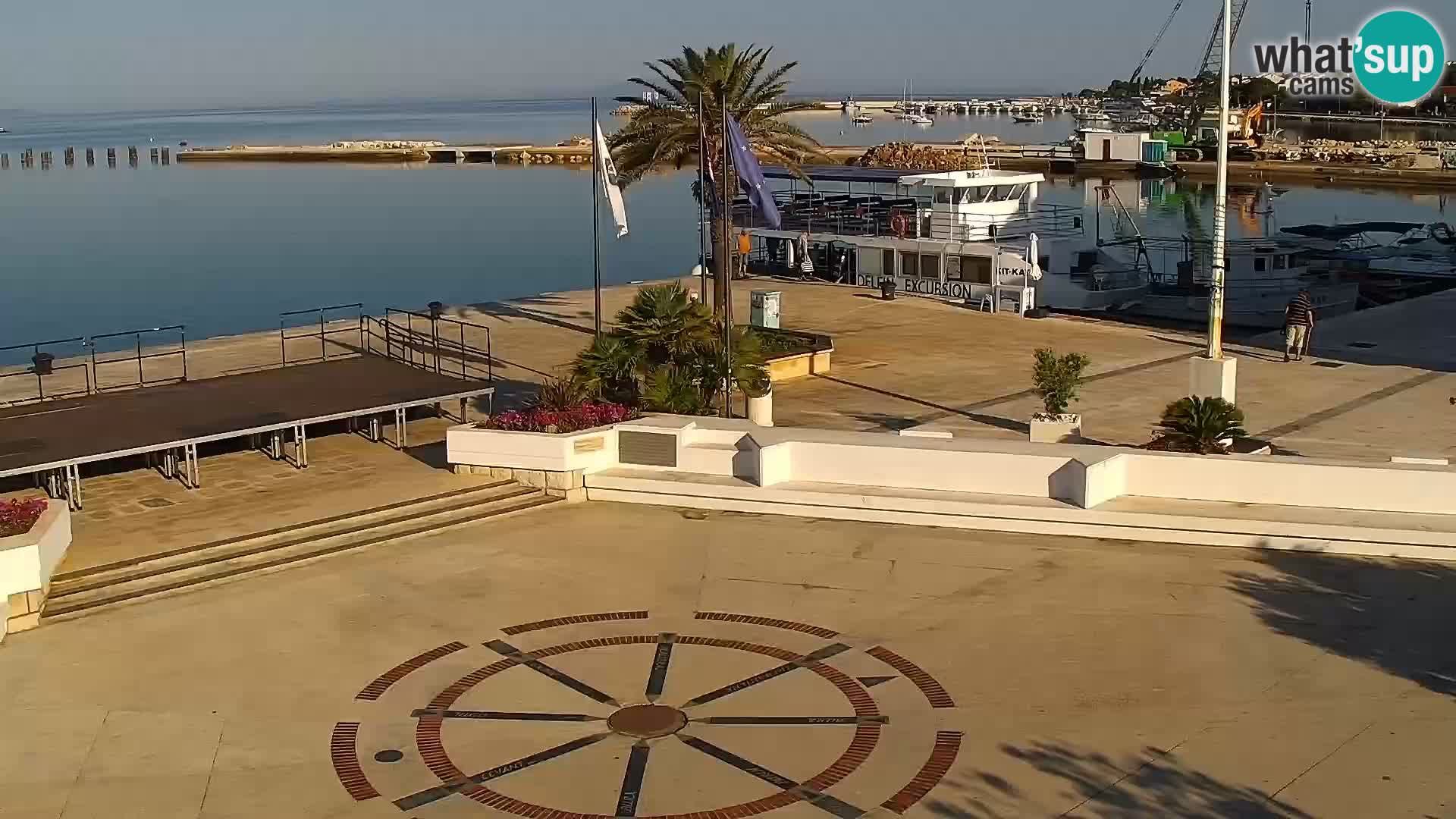 Livecam Promenade a Novalja