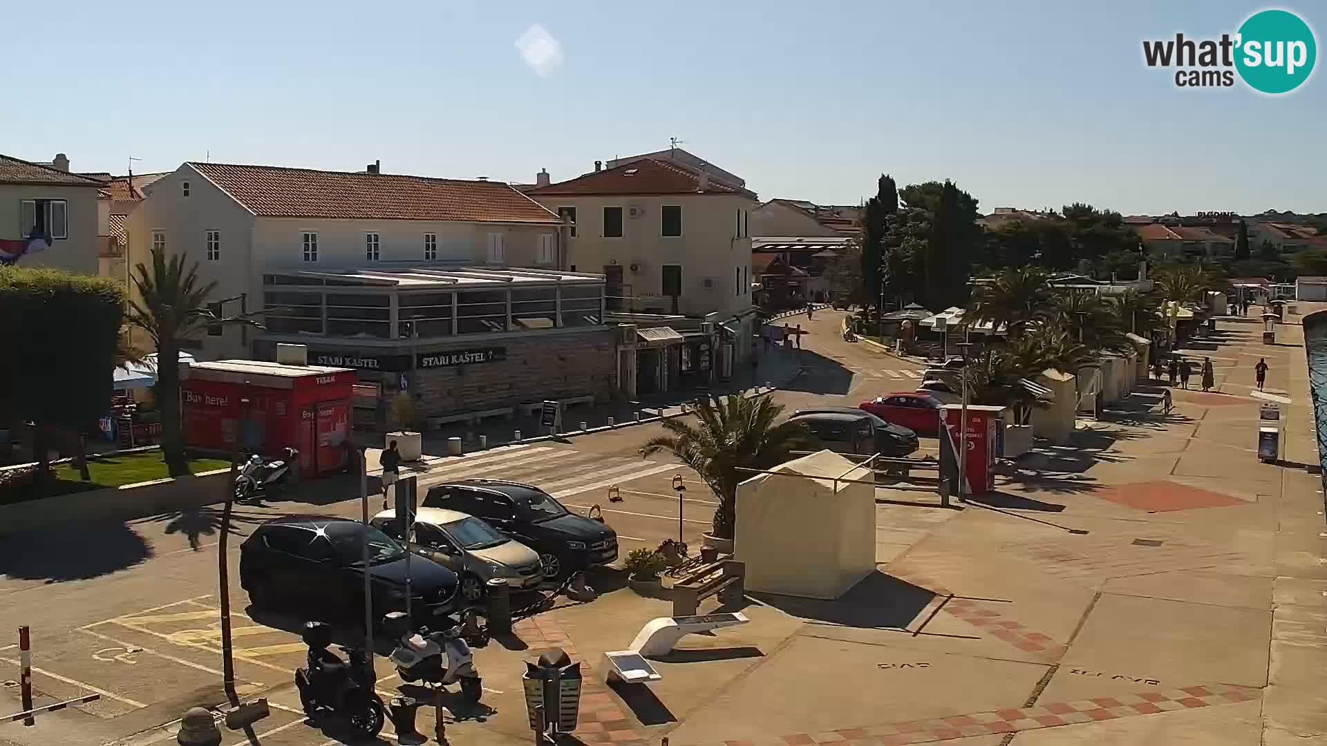 Novalja Livecam promenade