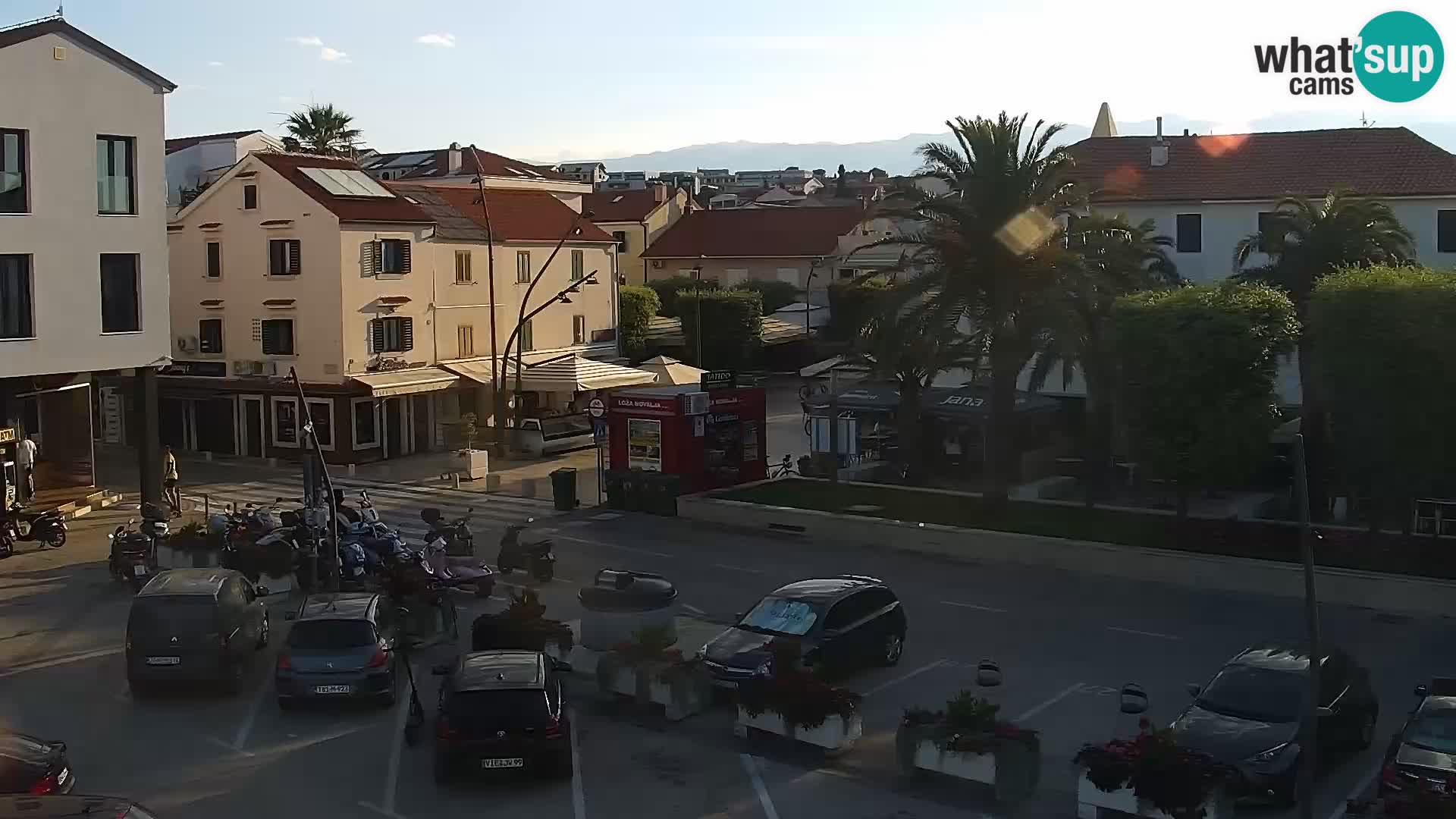 Livecam Promenade a Novalja
