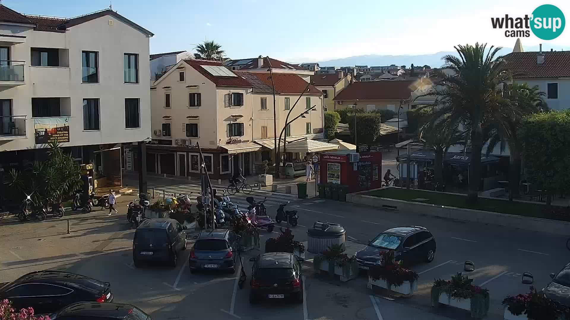 Livecam Promenade a Novalja