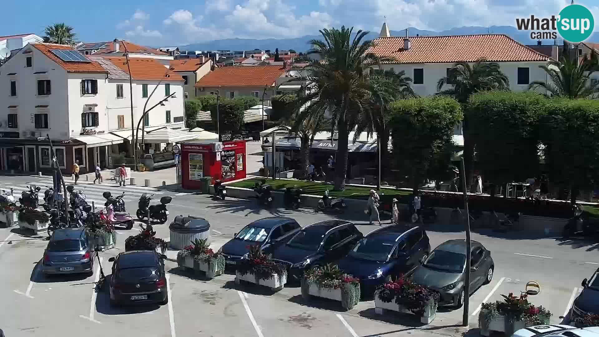 Livecam Promenade a Novalja