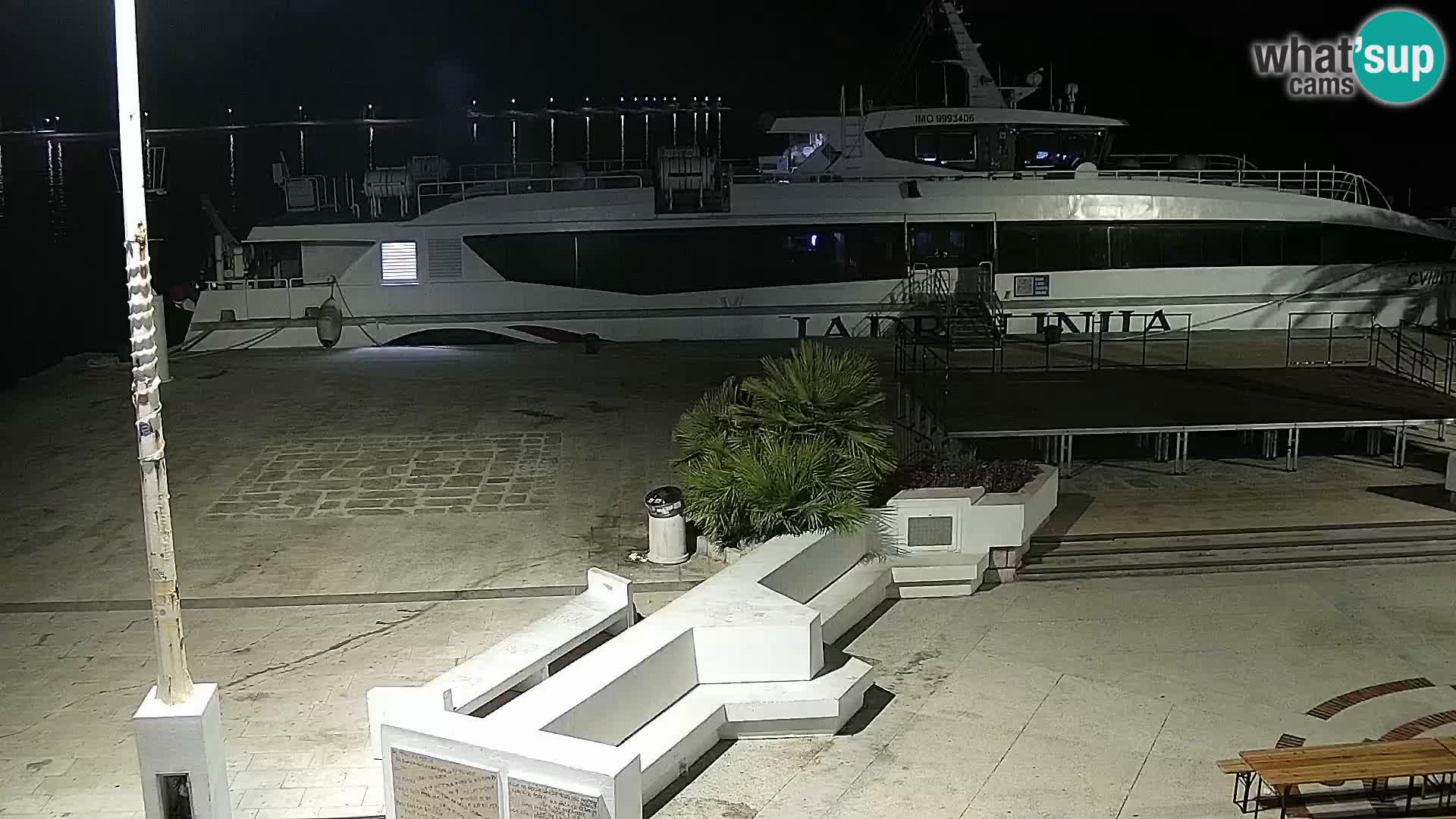 Novalja Livecam promenade