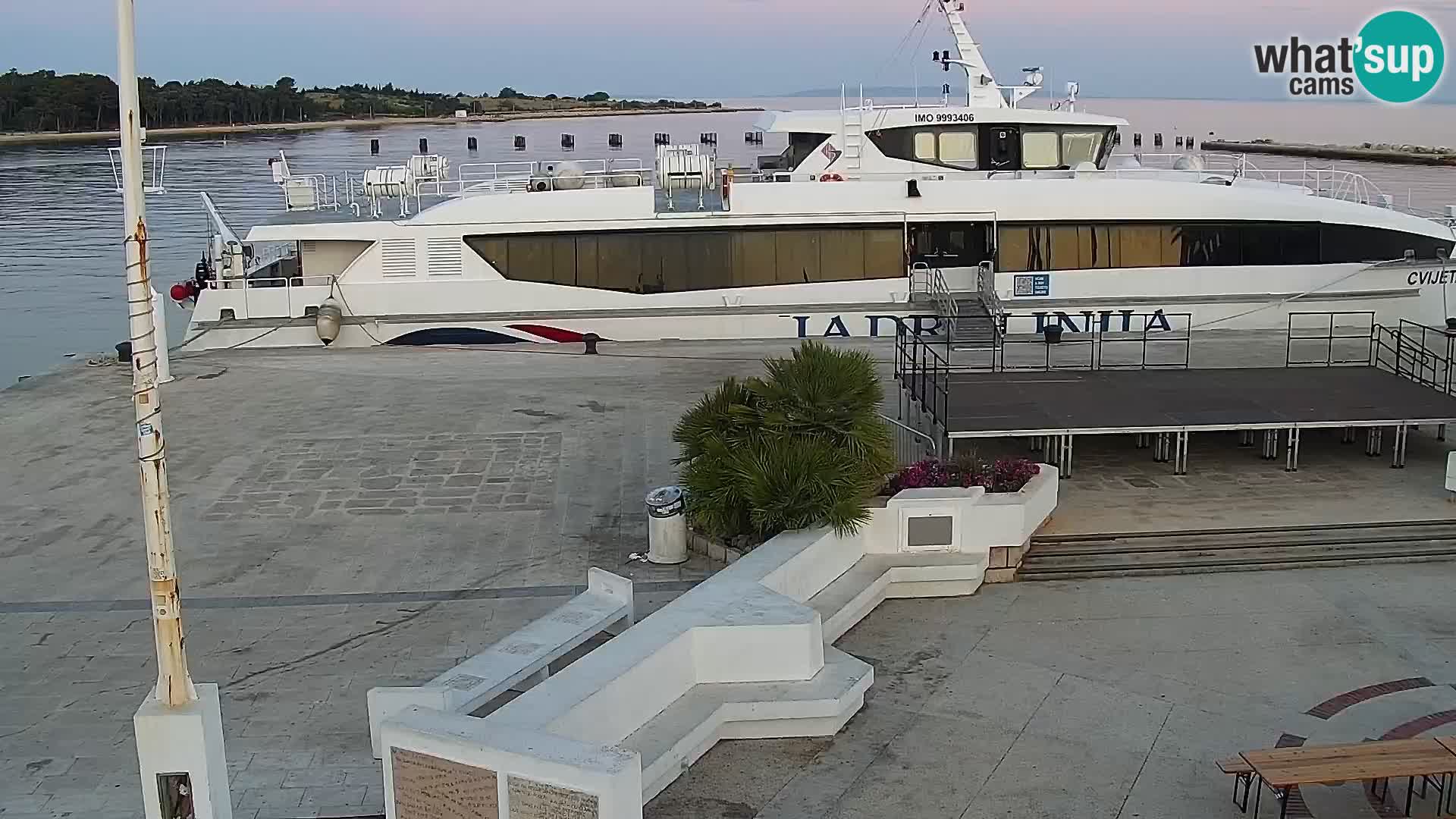 Novalja Livecam promenade
