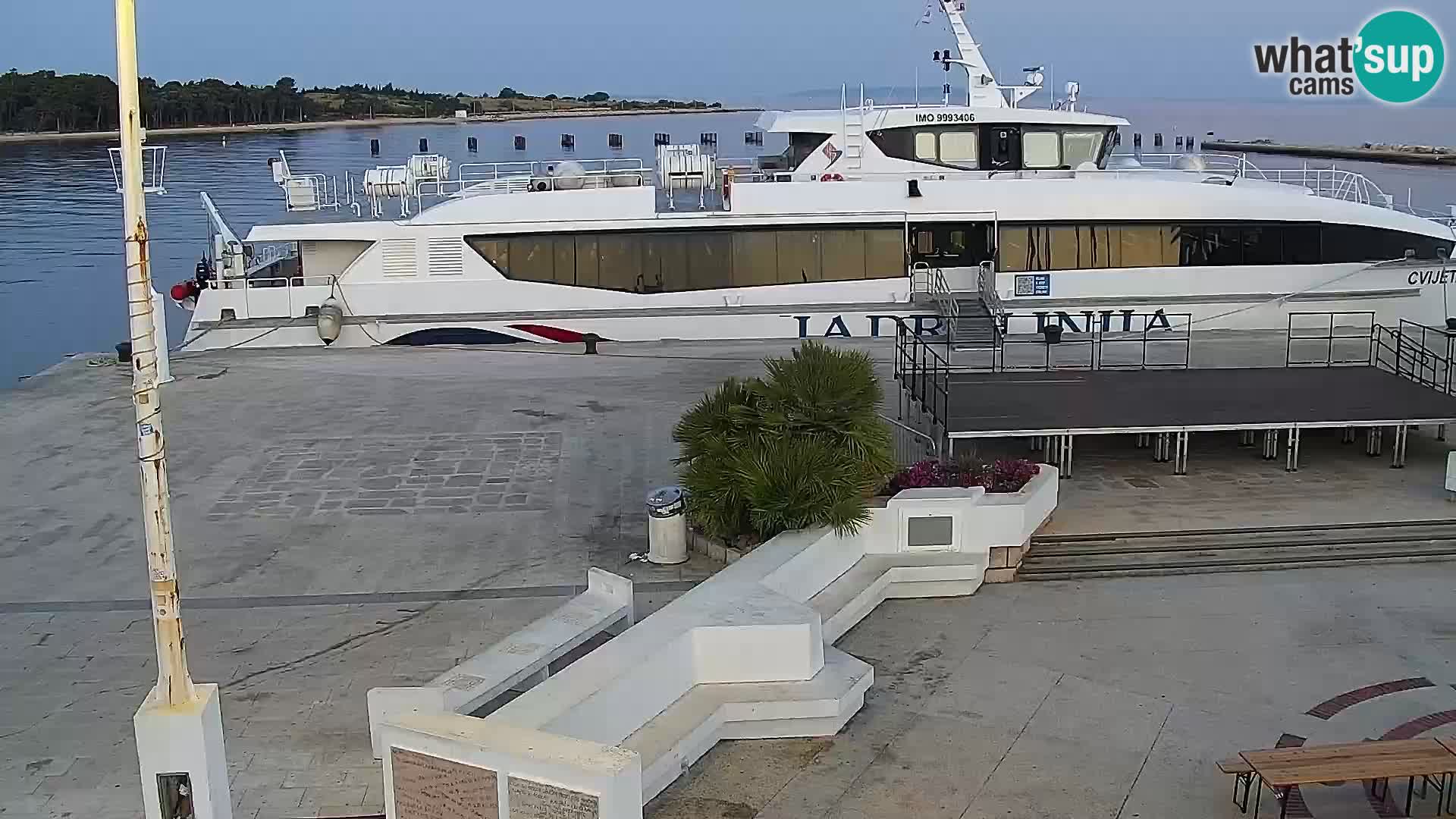 Novalja Livecam promenade