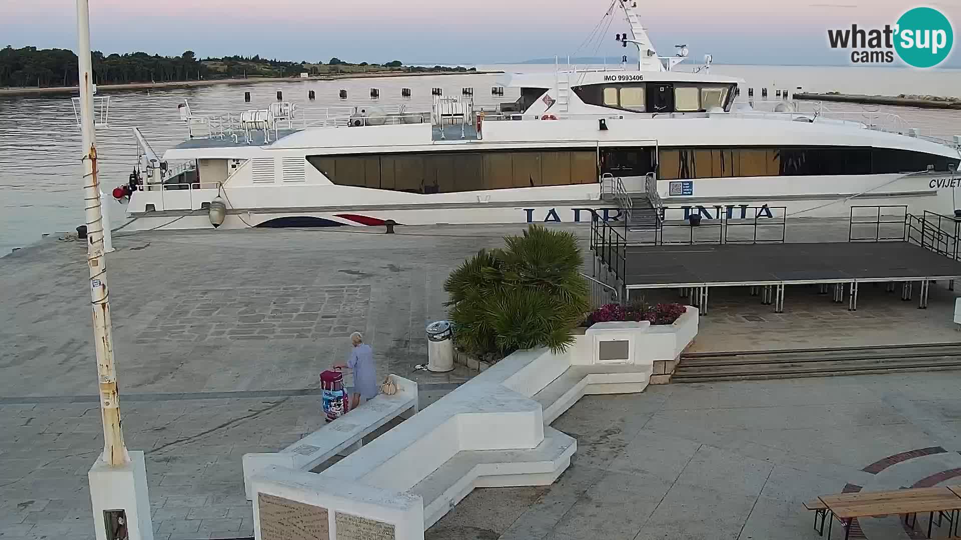 Livecam Promenade a Novalja