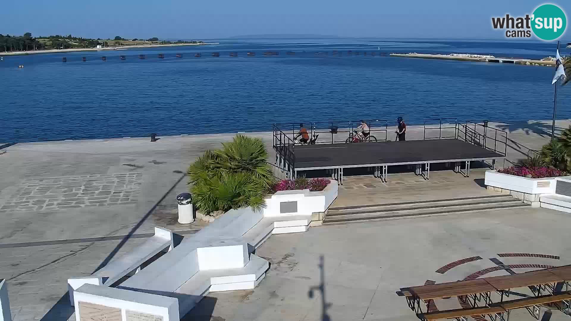 Livecam Promenade a Novalja