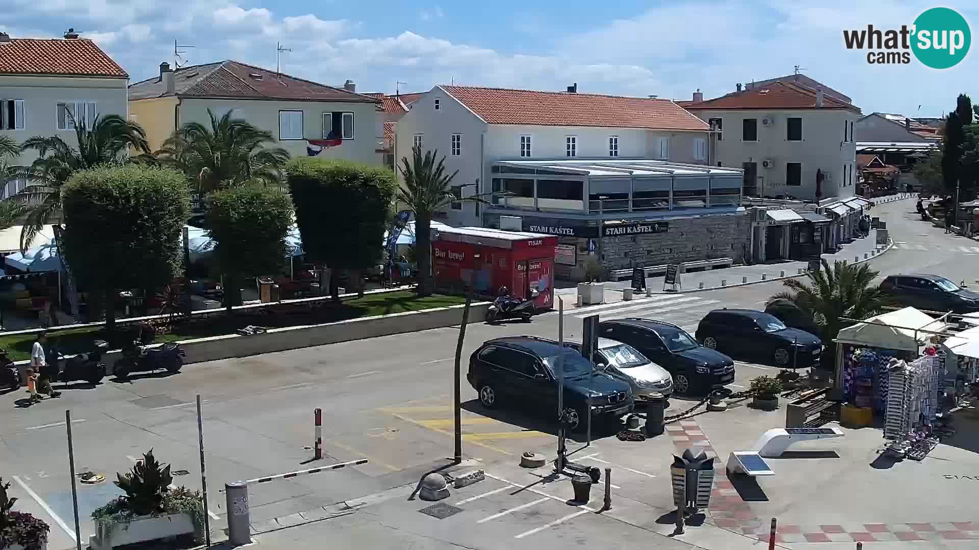 Novalja Livecam promenade