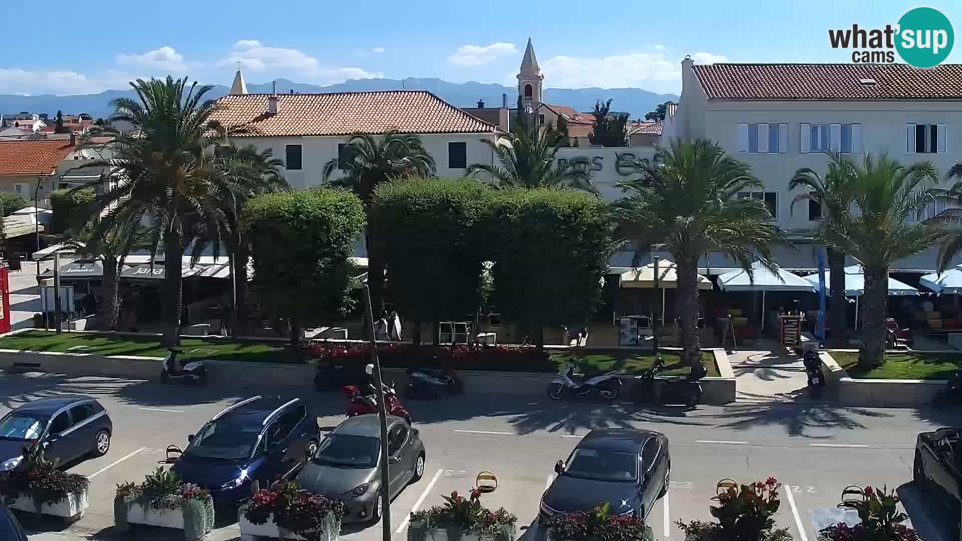Novalja Livecam promenade