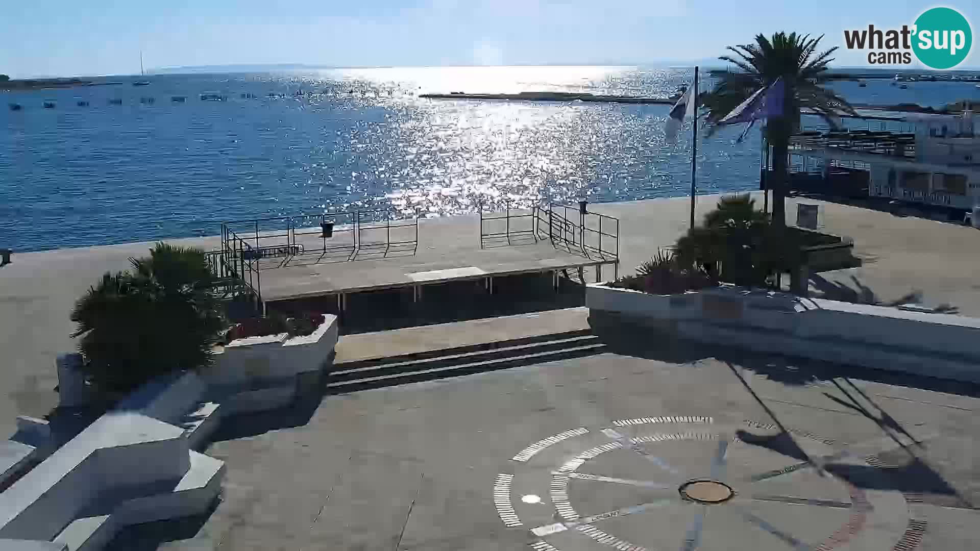Livecam Promenade a Novalja