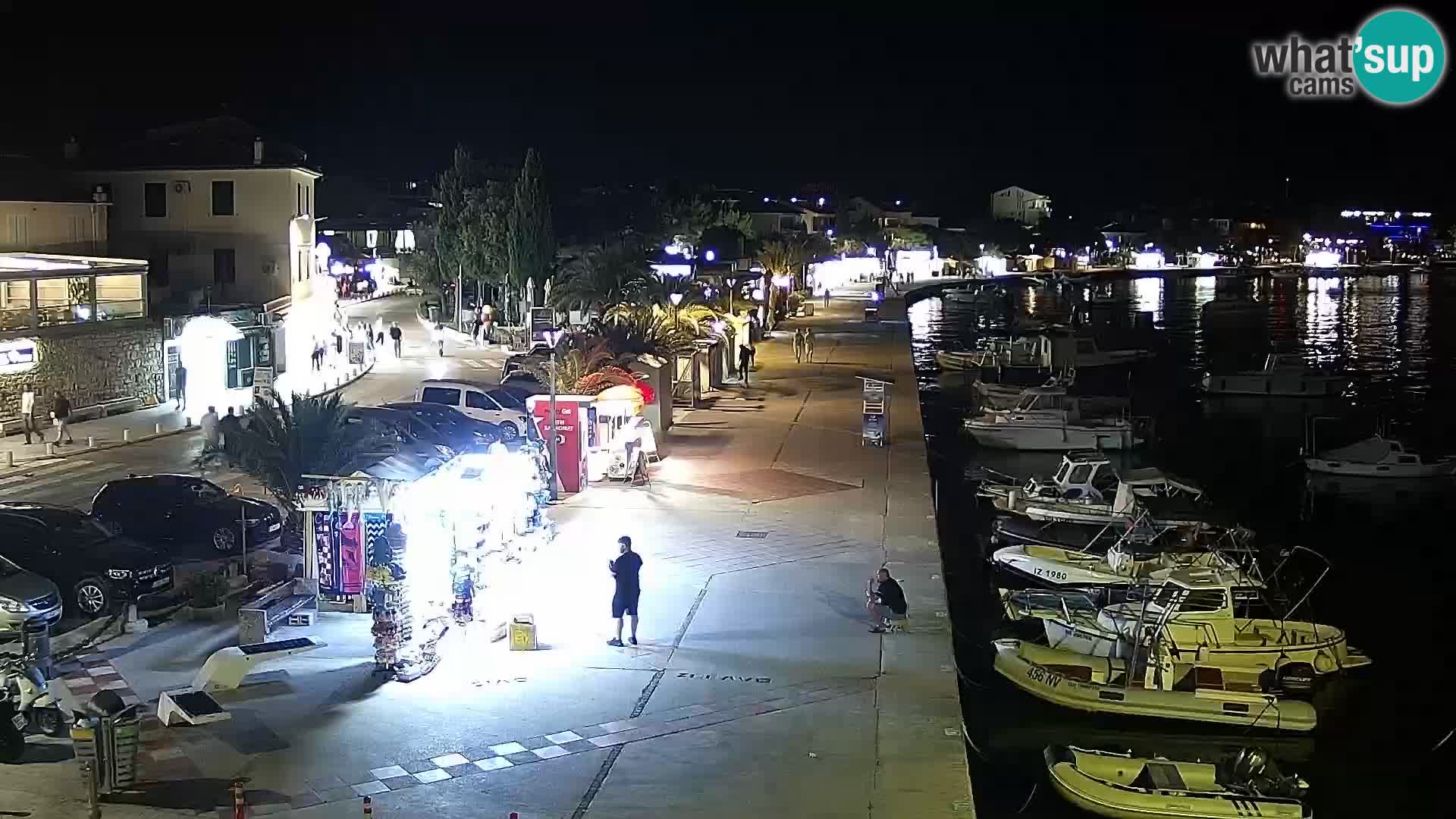 Novalja Livecam promenade